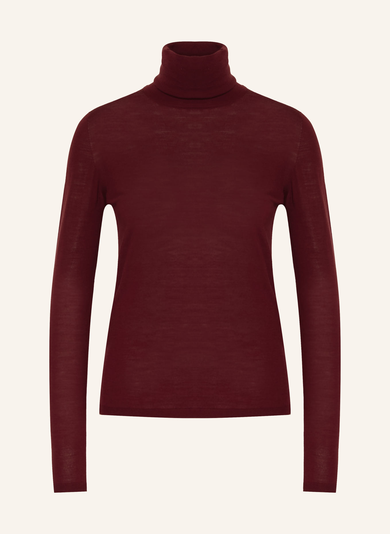 Max Mara Pull à col roulé SALUTO: ROUGE FONCÉ