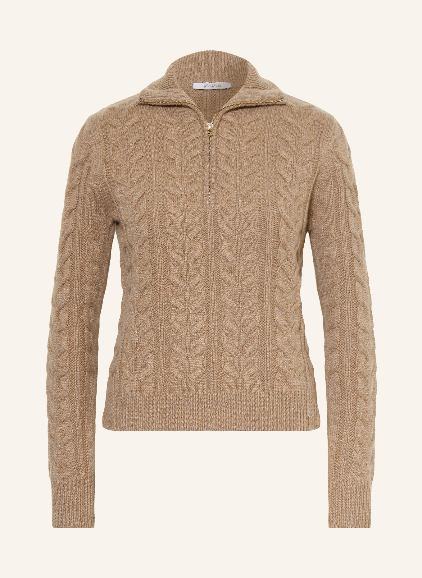 Max Mara Cashmere-Troyer LIBERO: CAMEL