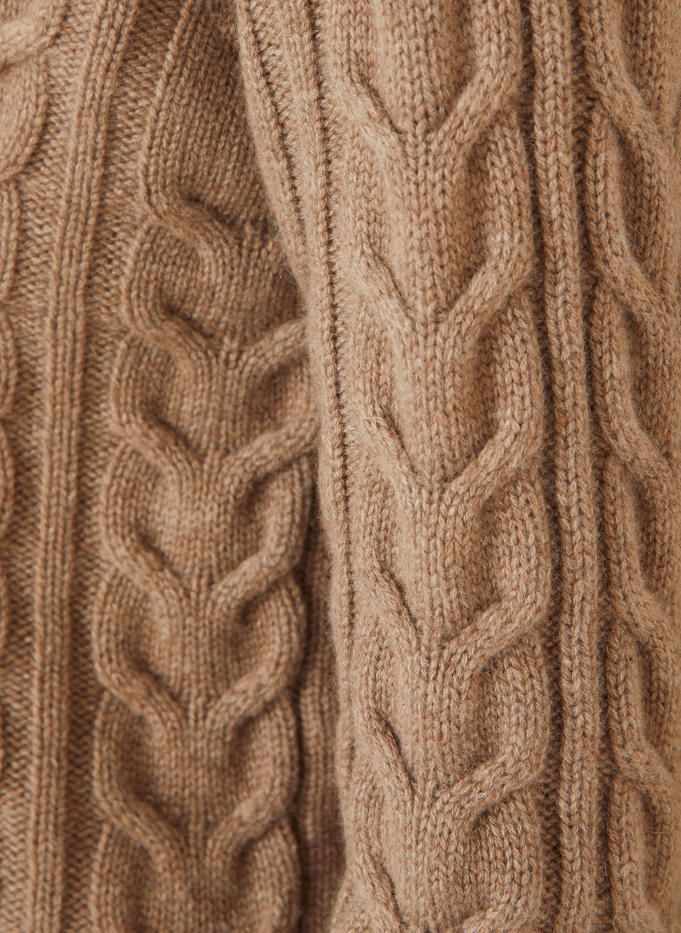 Max Mara Cashmere-Troyer LIBERO: CAMEL