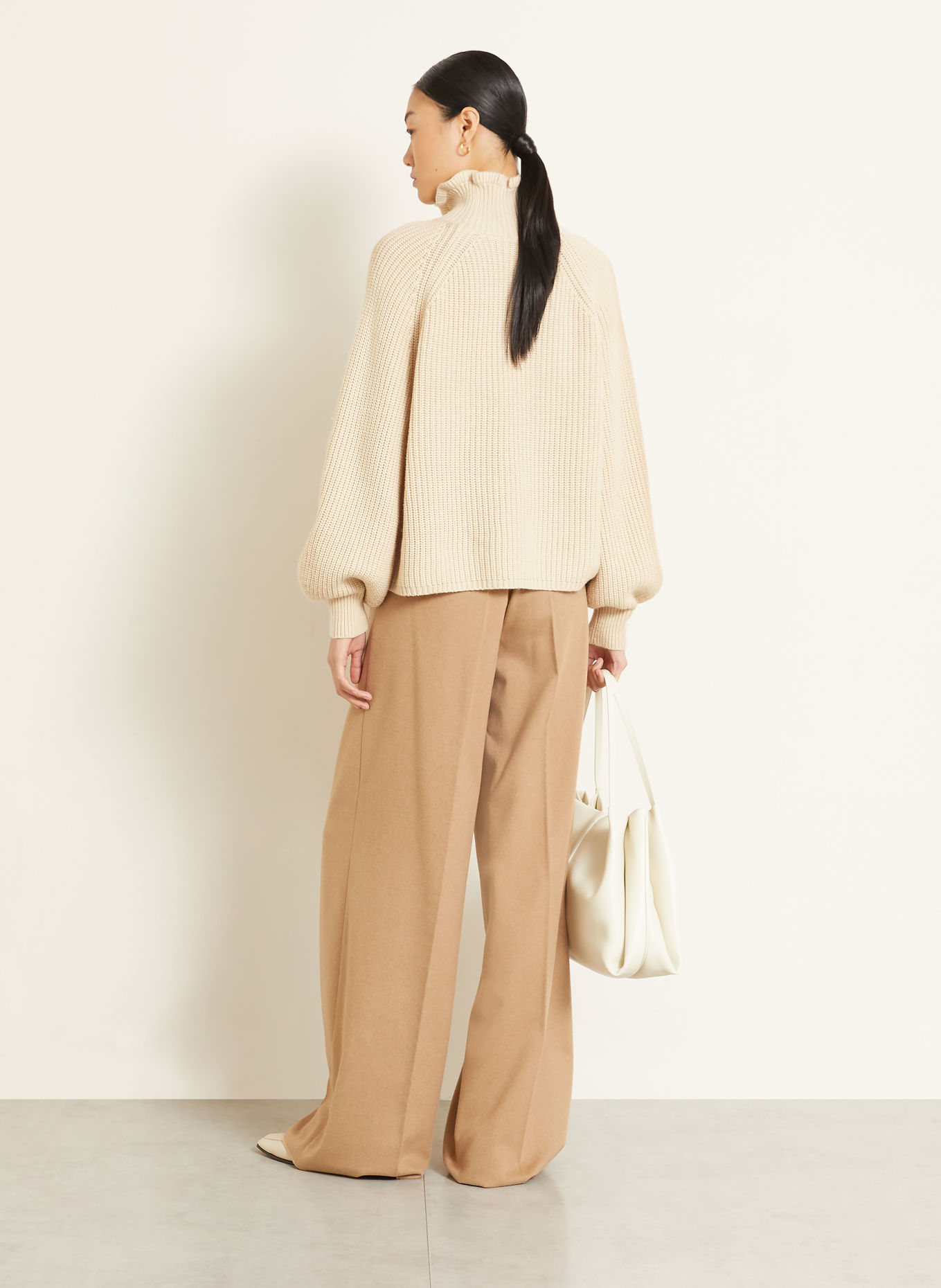 Max Mara Pullover PONTILE mit Cashmere: BEIGE