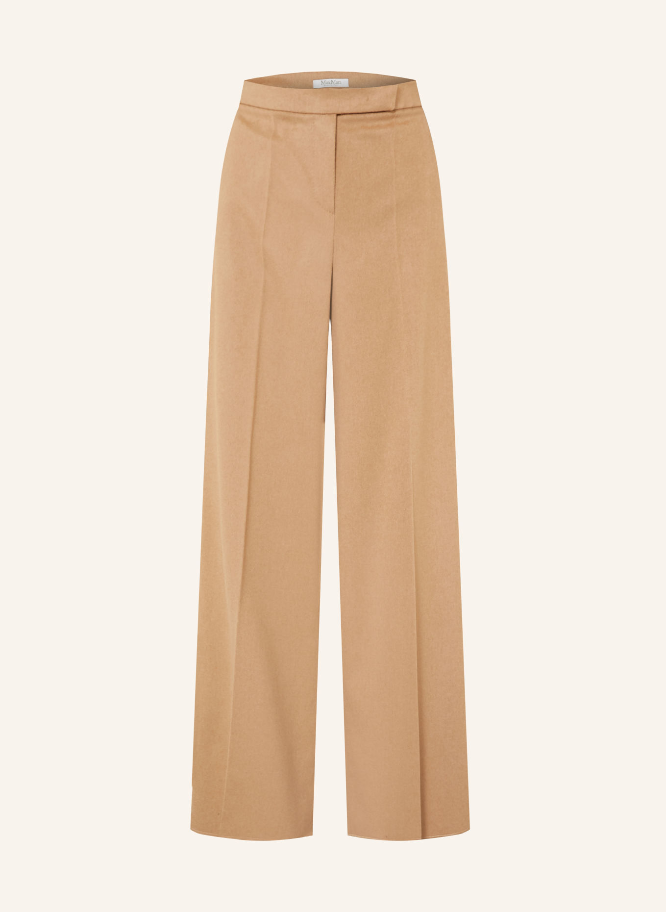 Max Mara Pantalon palazzo FILATO: CHAMEAU