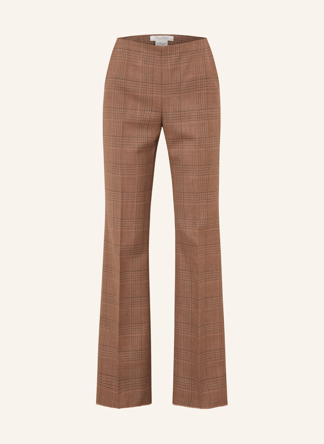 Max Mara Pantalon PEPATO: MARRON / MARRON CLAIR / NOIR