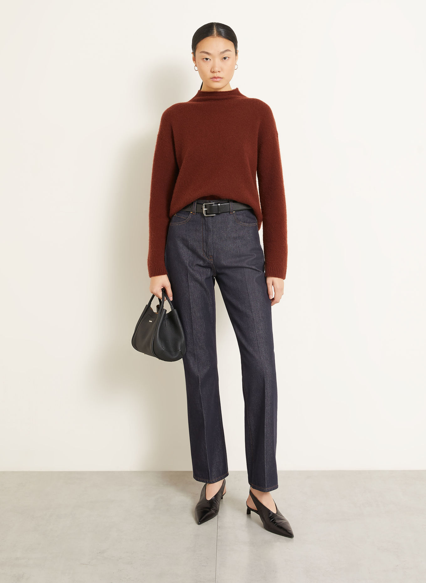 Max Mara Pullover ZODIACO mit Cashmere: BRAUN