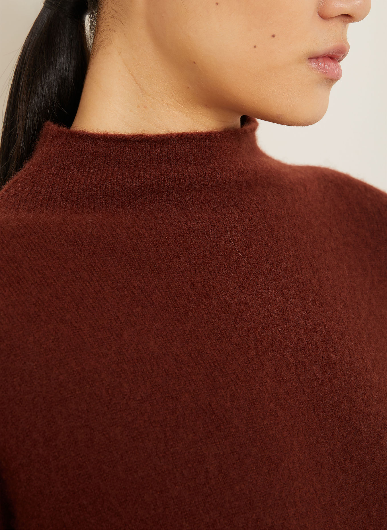 Max Mara Pullover ZODIACO mit Cashmere: BRAUN