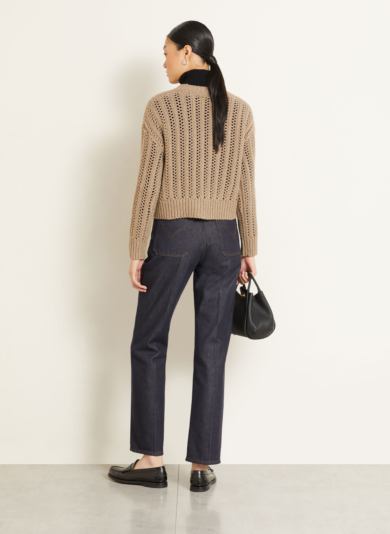 Max Mara Strickjacke ZAINO aus Cashmere: CAMEL