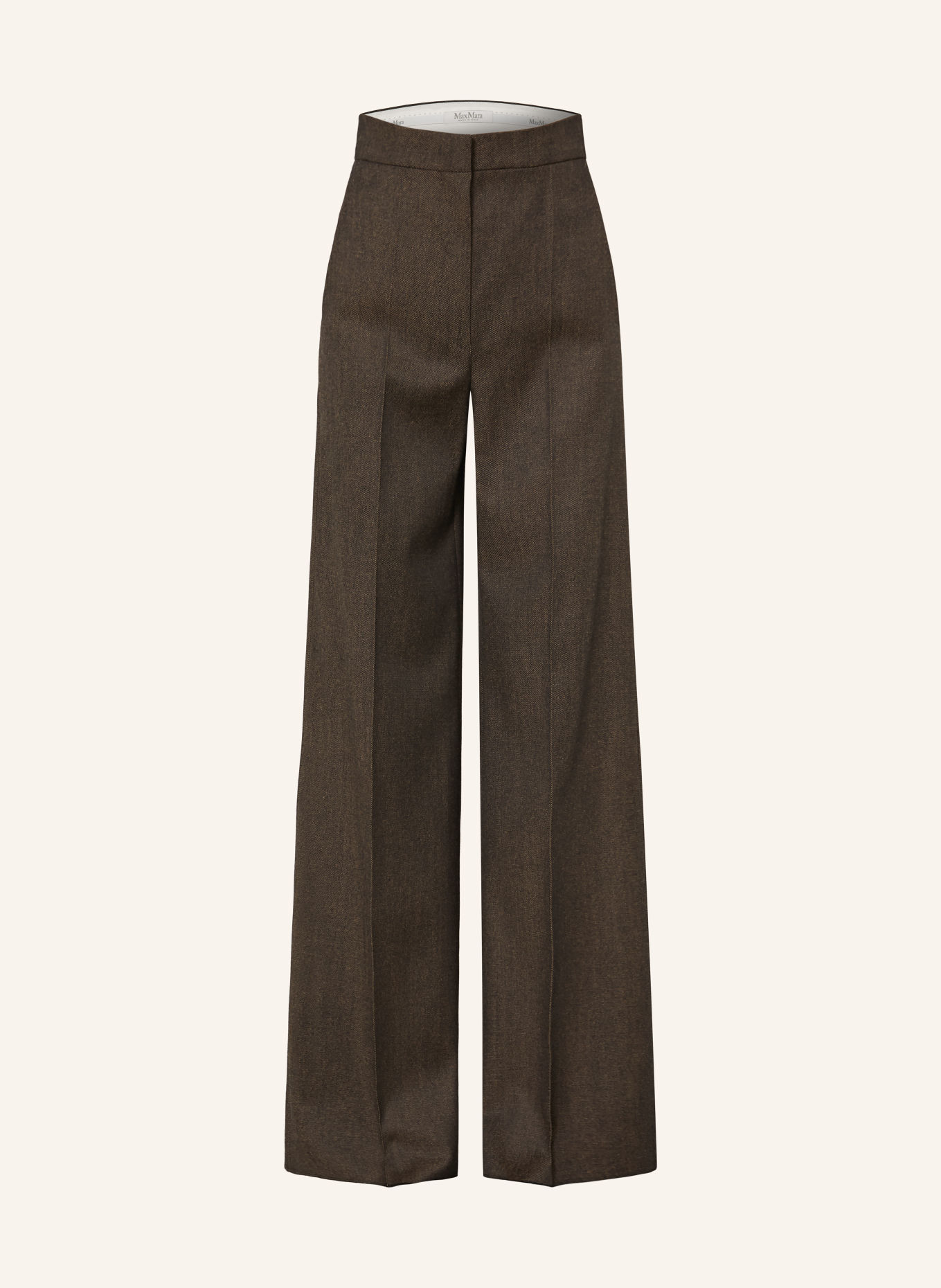 Max Mara Pantalon palazzo CAMPO: NOIR