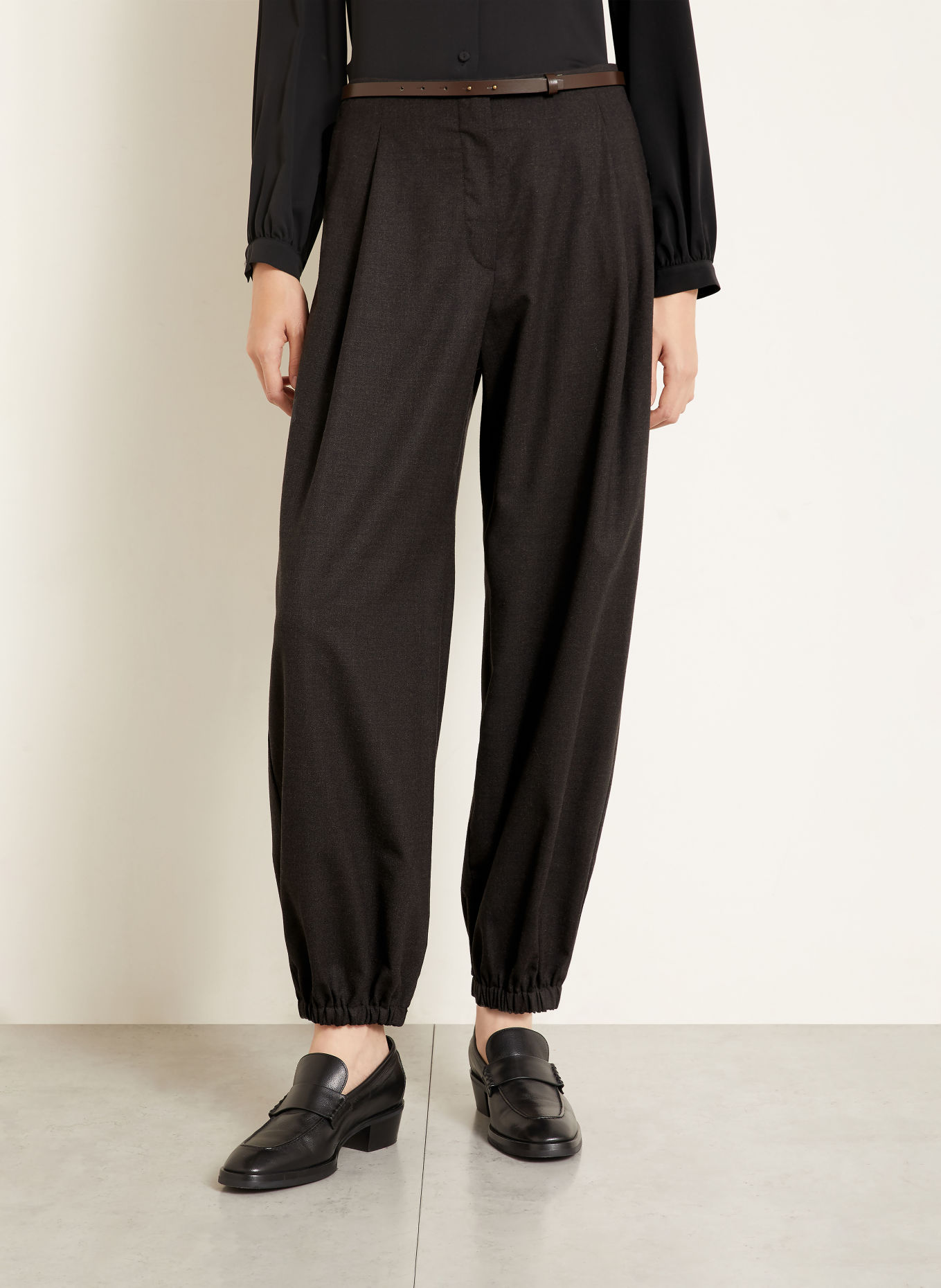 Max Mara Hose PERGOLA: DUNKELGRAU