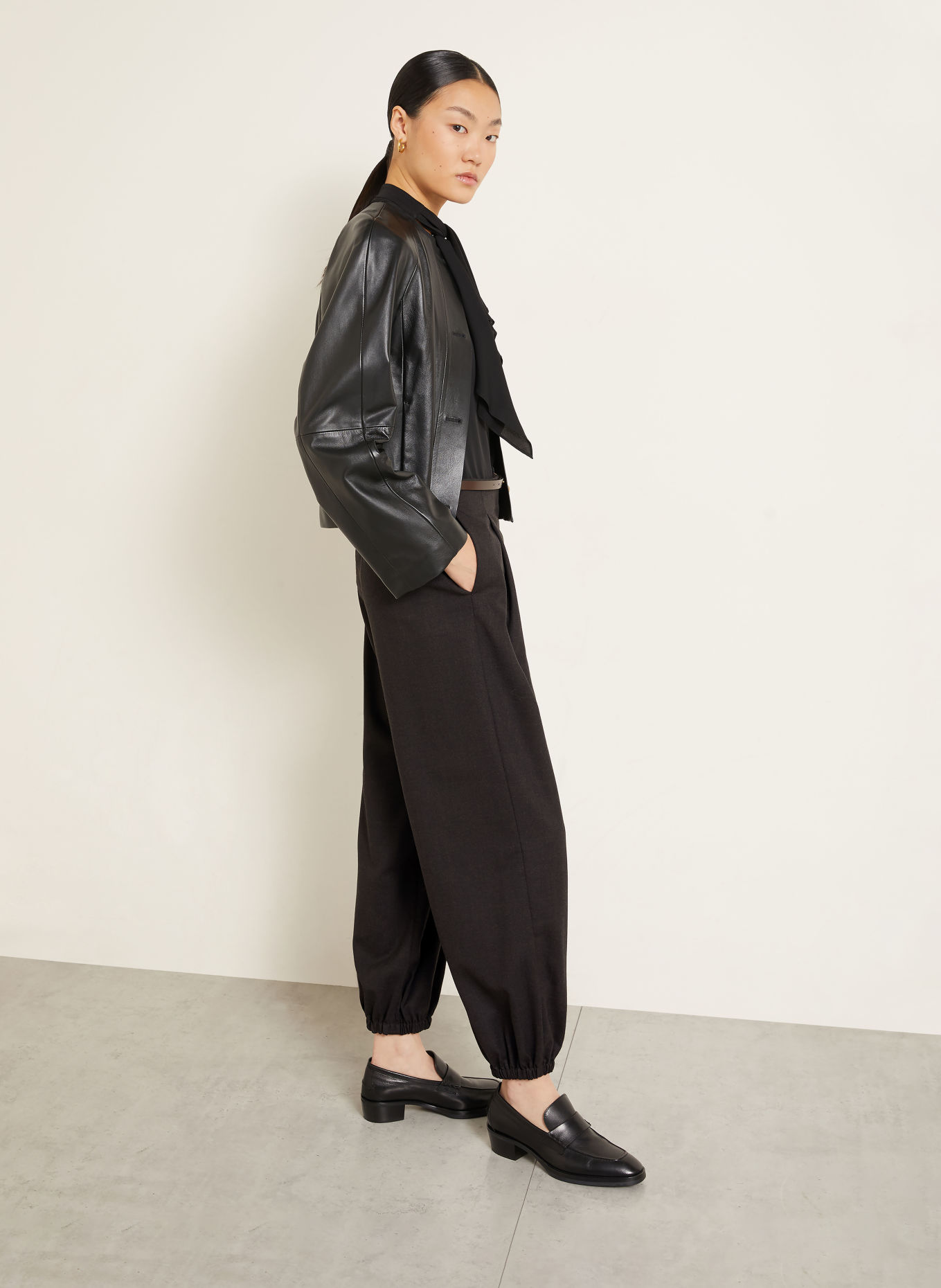 Max Mara Hose PERGOLA: DUNKELGRAU