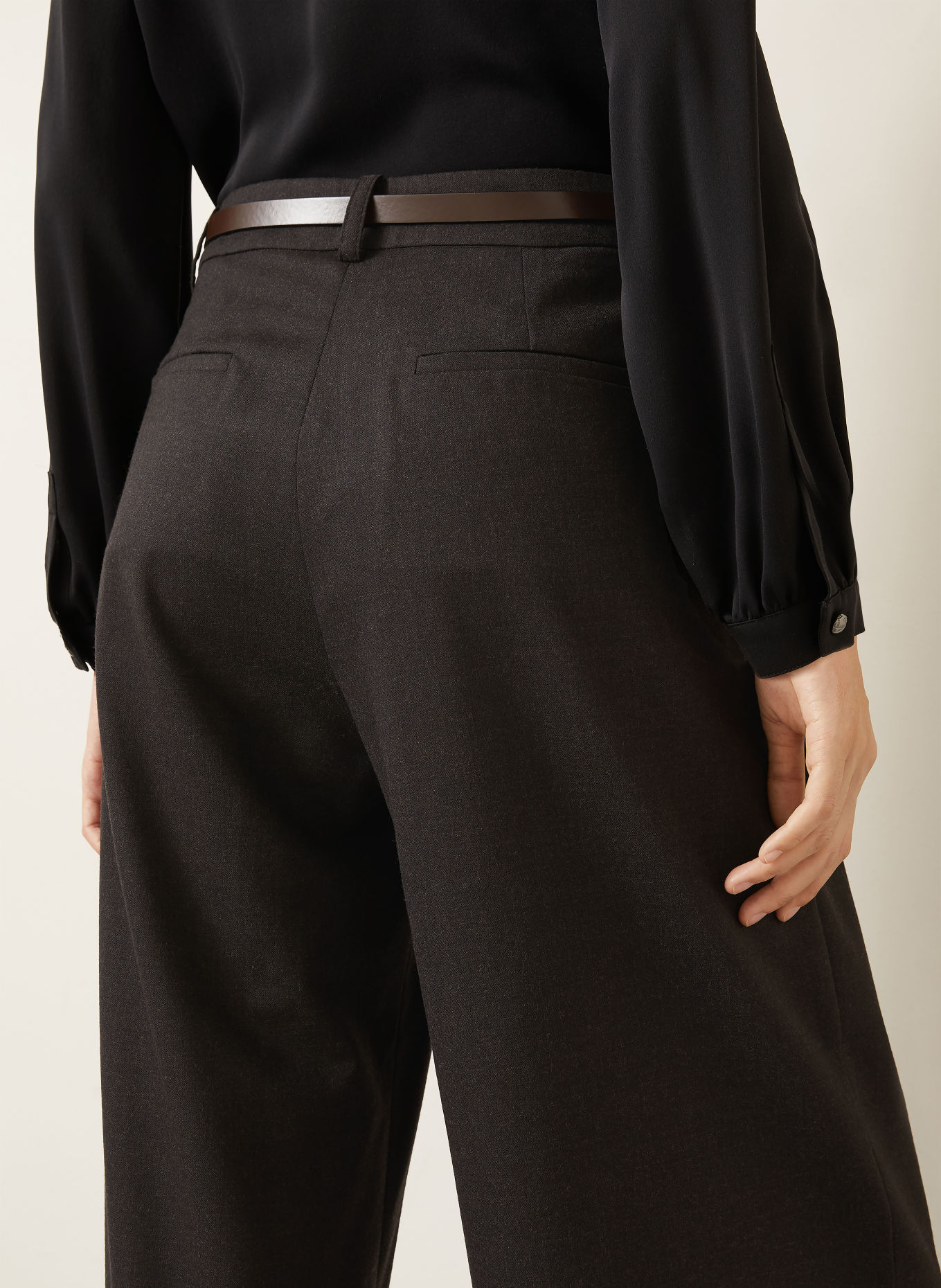 Max Mara Hose PERGOLA: DUNKELGRAU