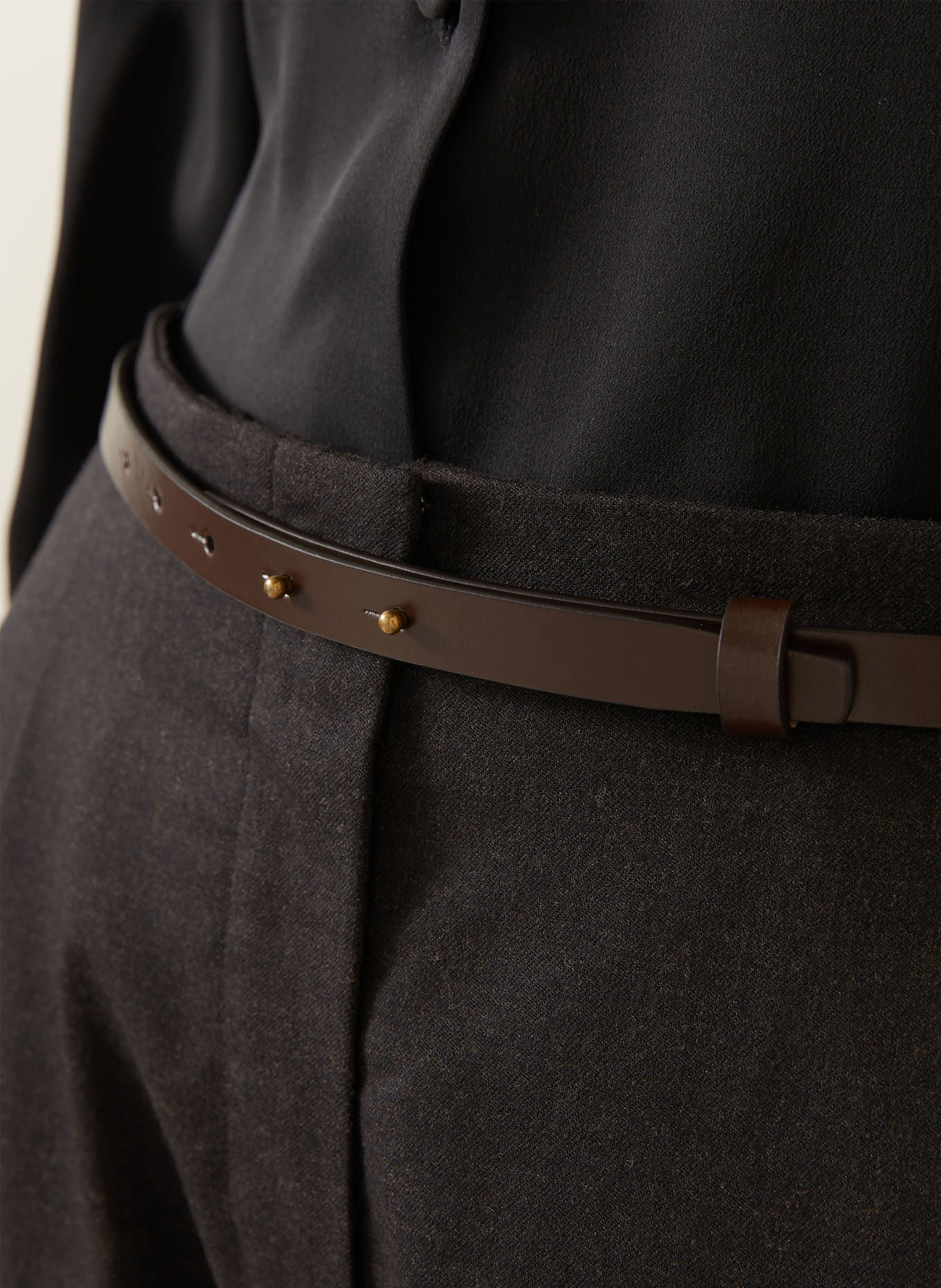 Max Mara Hose PERGOLA: DUNKELGRAU