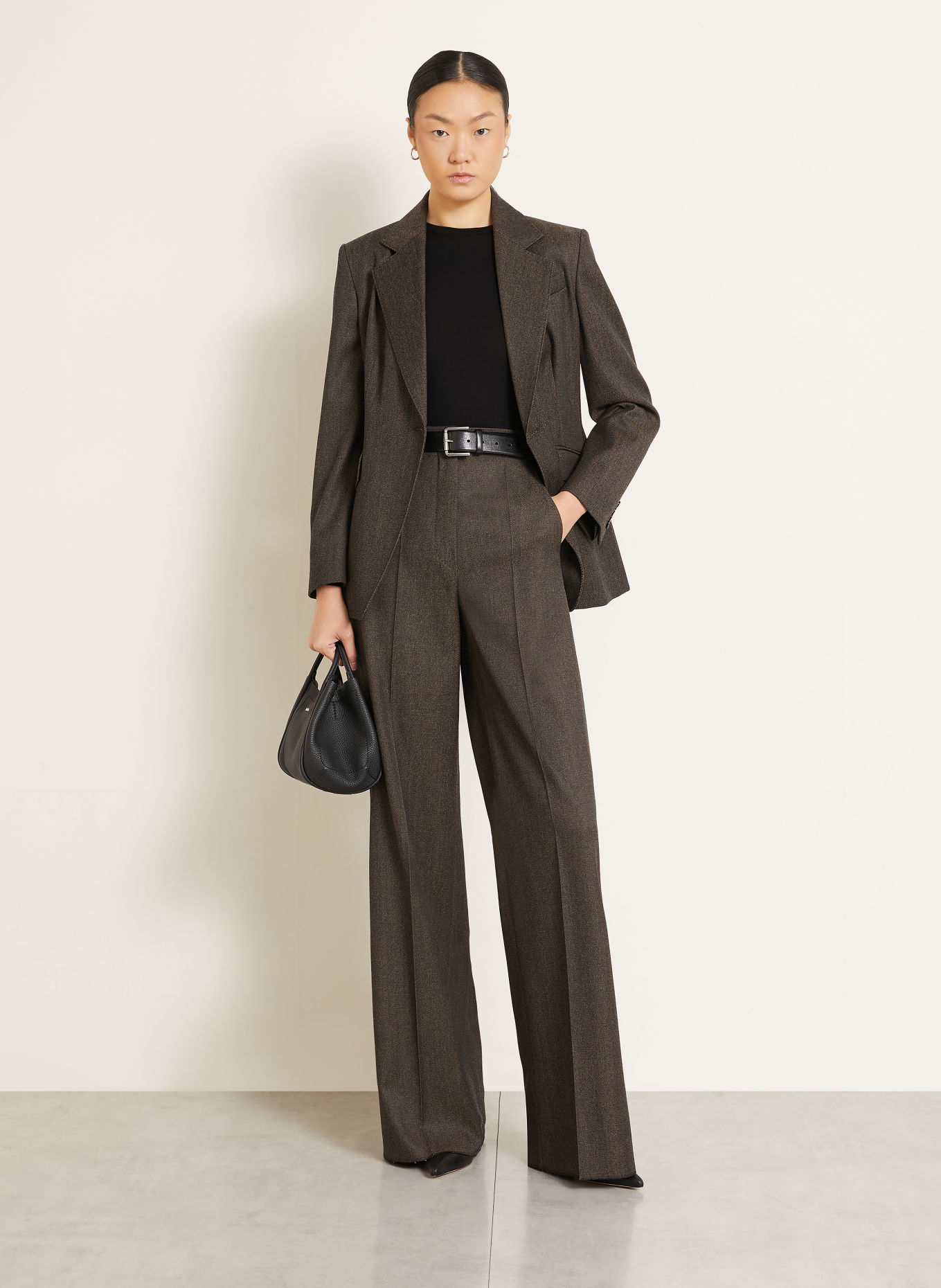 Max Mara Haut à manches longues VICINI: NOIR