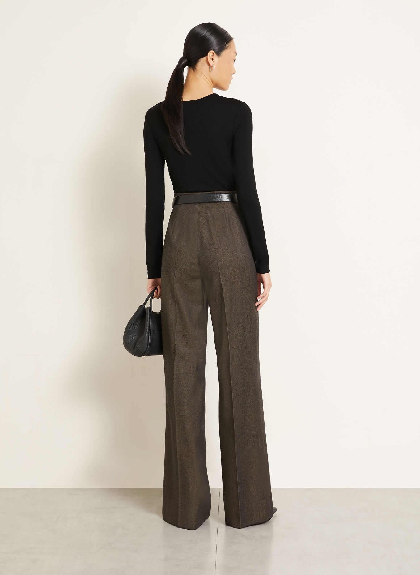 Max Mara Haut à manches longues VICINI: NOIR