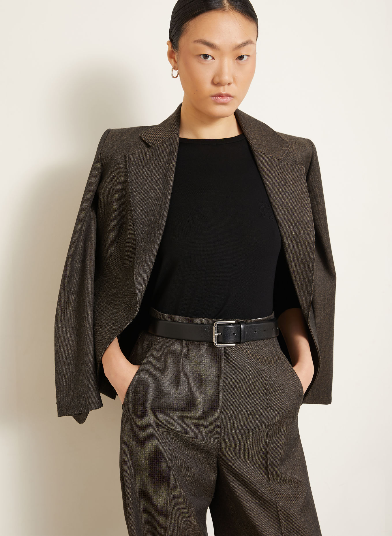 Max Mara Haut à manches longues VICINI: NOIR