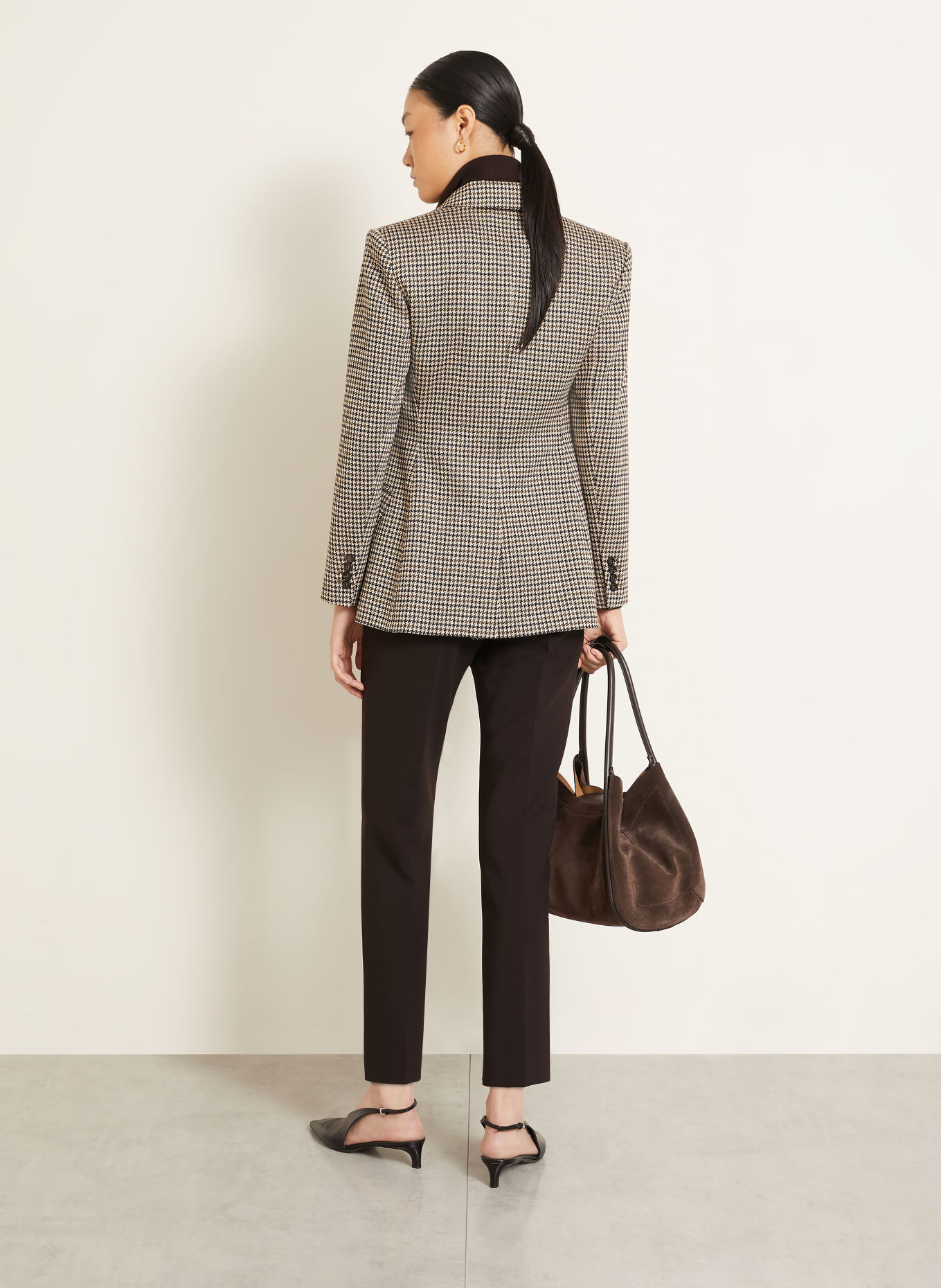 Max Mara Pantalon ACINO: MARRON FONCÉ