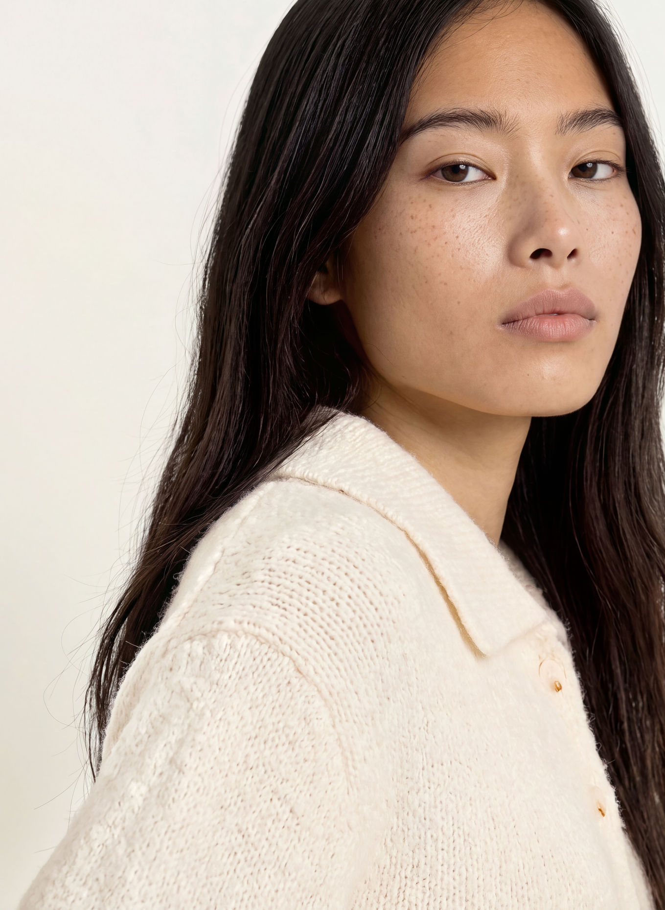 NEO NOIR Strickjacke RAMERA: CREME
