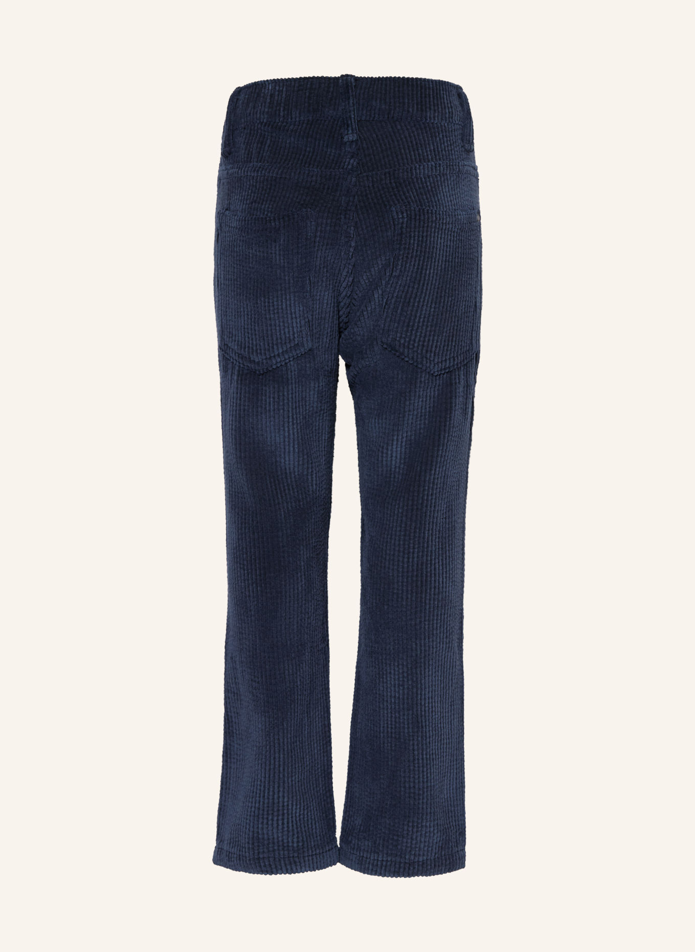 s.Oliver RED Kordové kalhoty Regular Fit: TMAVĚ MODRÁ