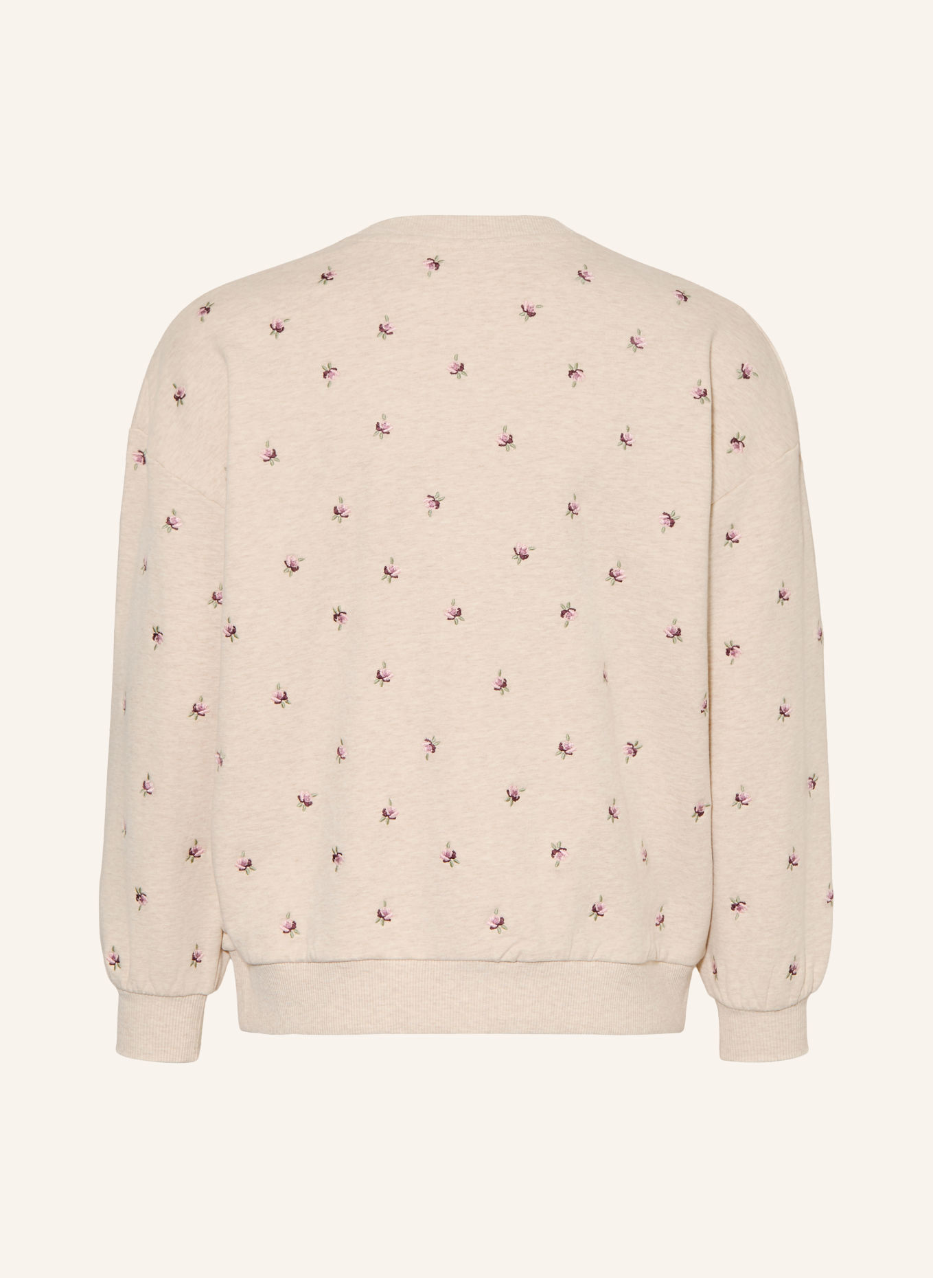 s.Oliver RED Sweatshirt: BEIGE / ROSÉ / LICHTGROEN