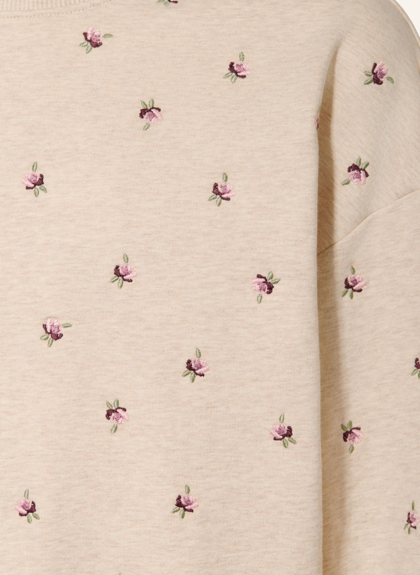 s.Oliver RED Sweatshirt: BEIGE / ROSÉ / LICHTGROEN