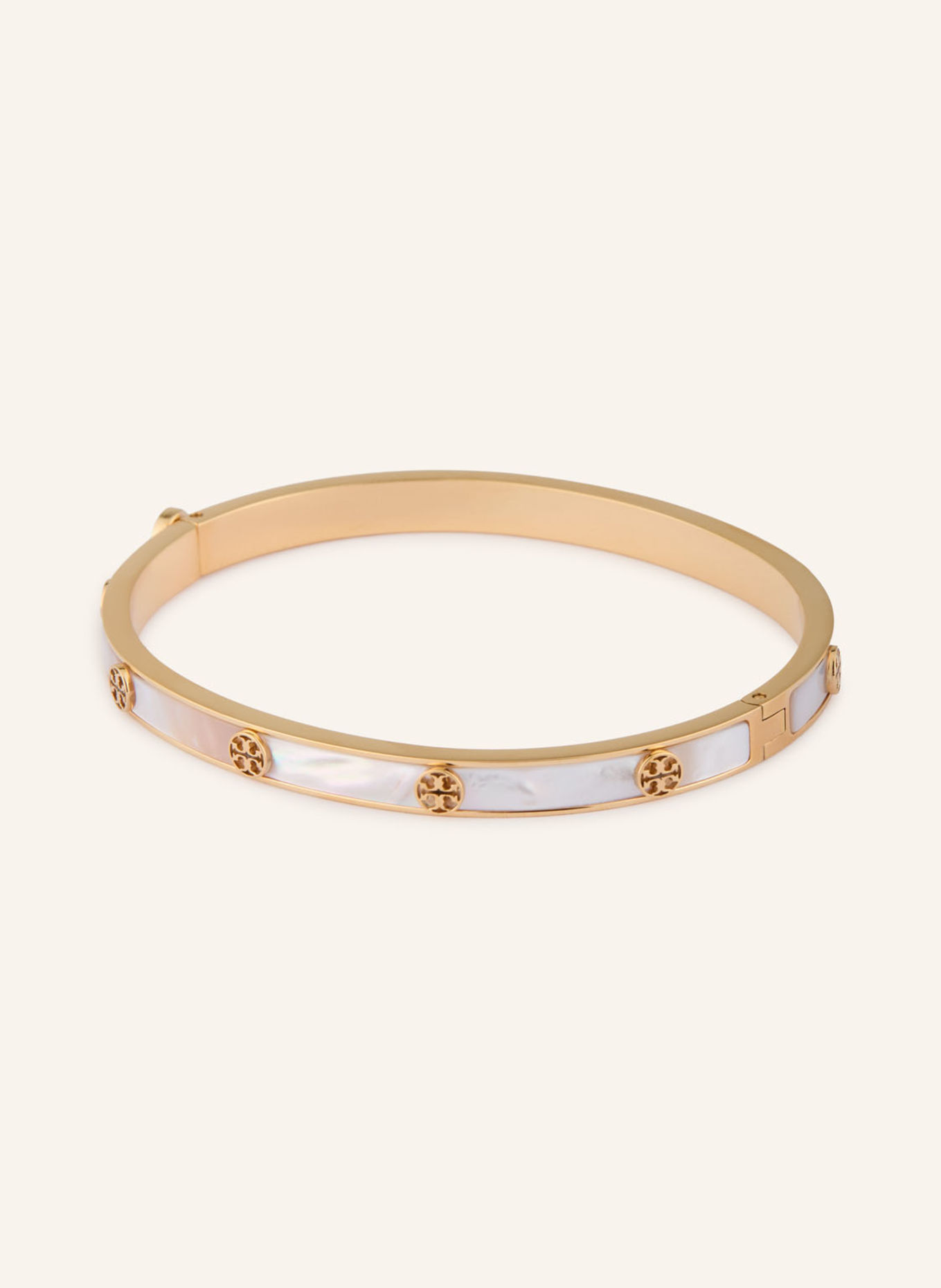 TORY BURCH Armreif ICON: GOLD / WEISS
