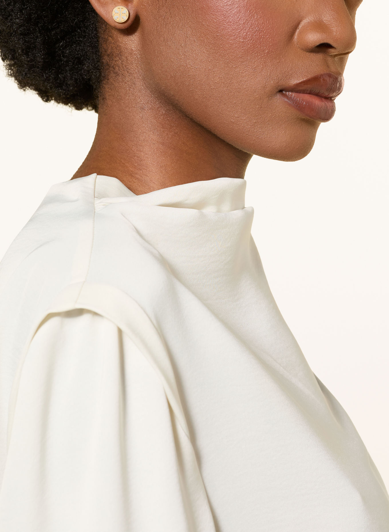 TORY BURCH Oorstekers ICON: GOUD / CRÈME