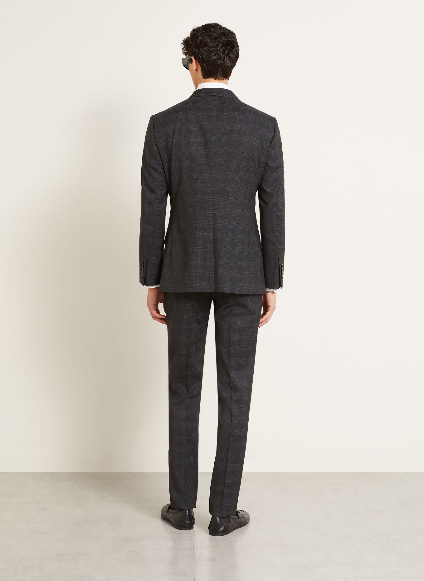 DOLCE & GABBANA Anzug Extra Slim Fit: DUNKELGRAU / HELLGRAU