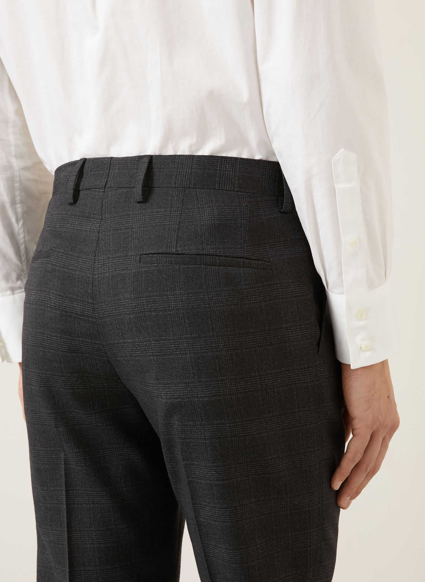 DOLCE & GABBANA Anzug Extra Slim Fit: DUNKELGRAU / HELLGRAU
