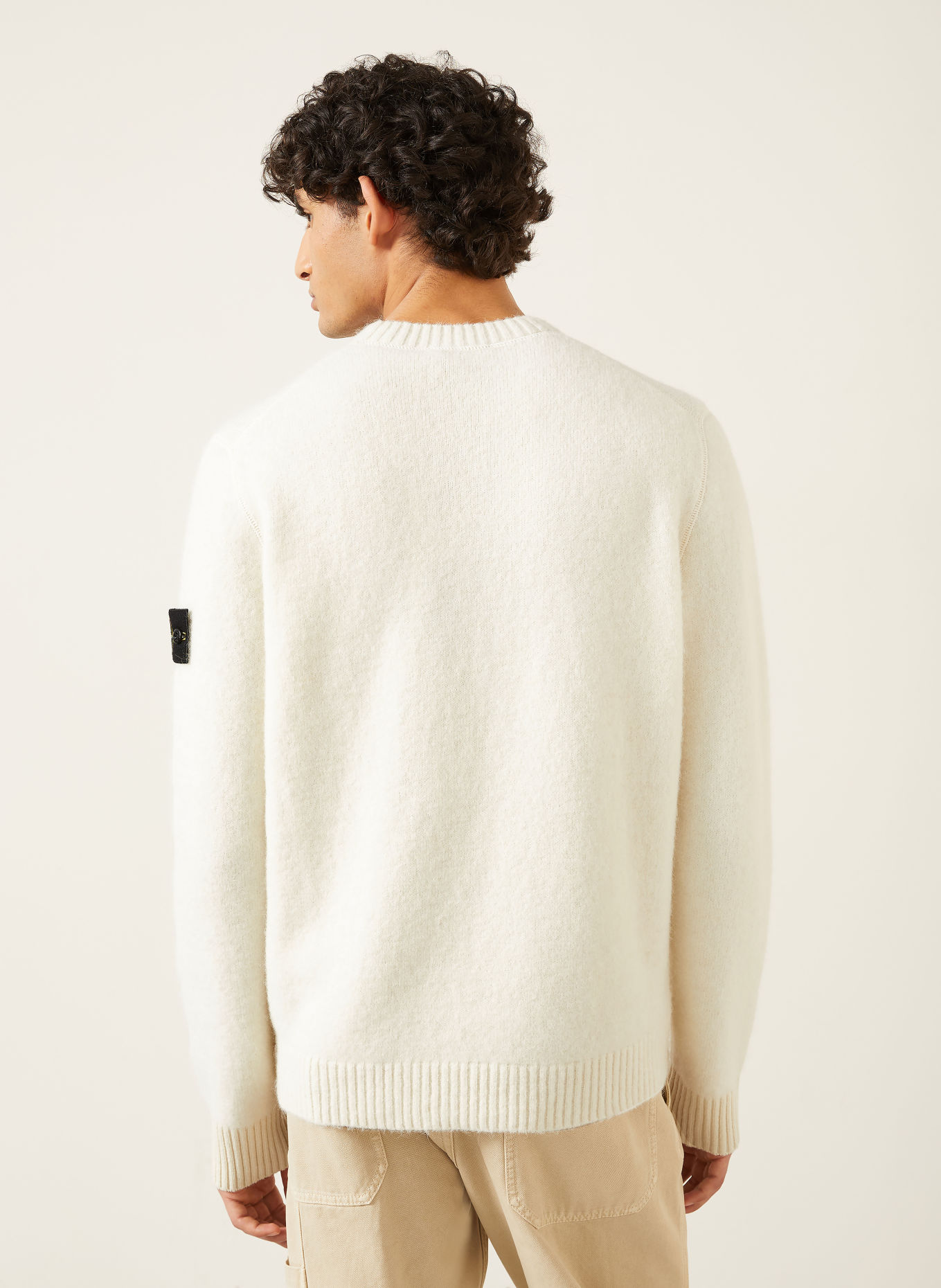 STONE ISLAND Sweater: CREAM