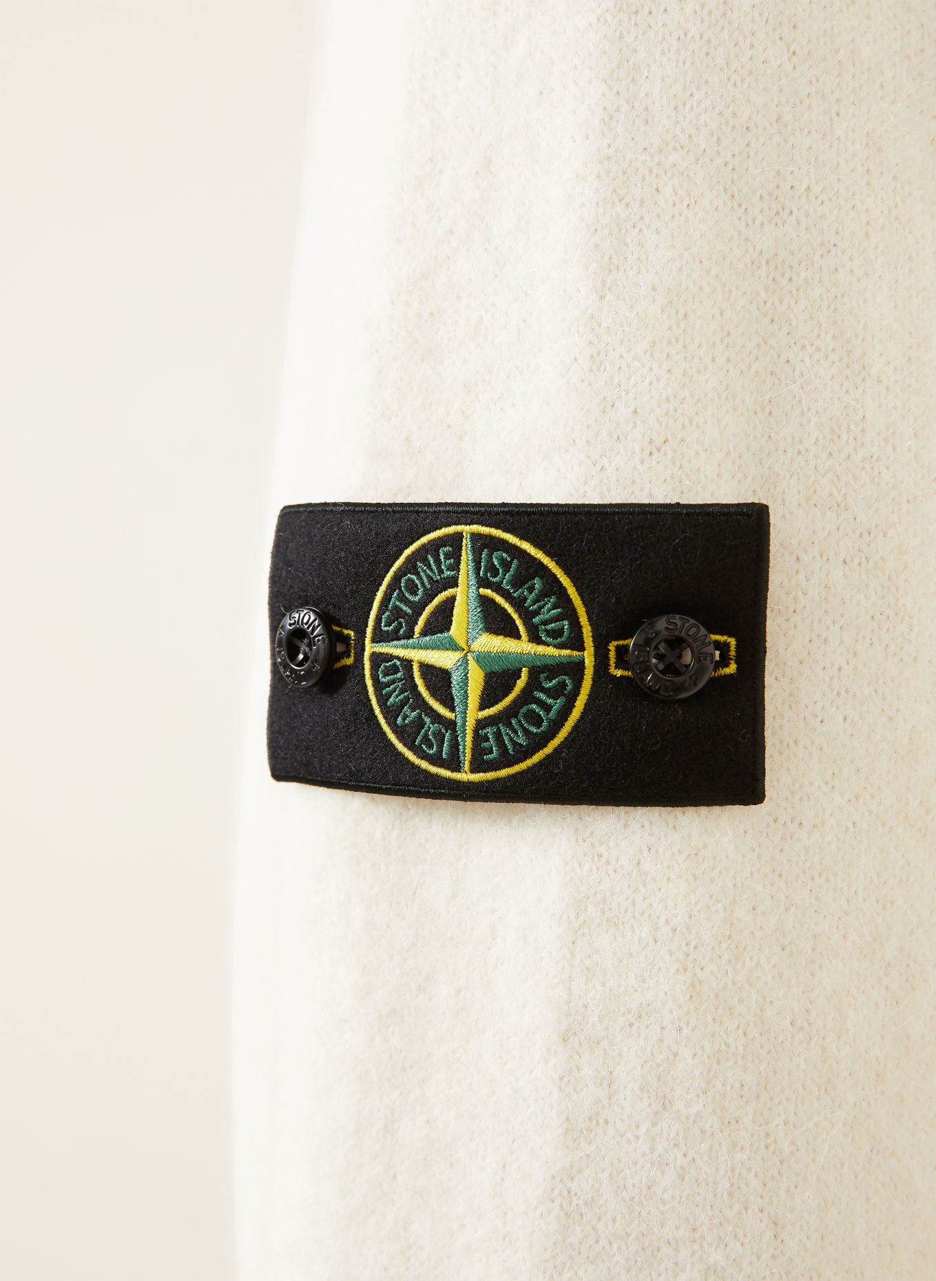 STONE ISLAND Sweater: CREAM