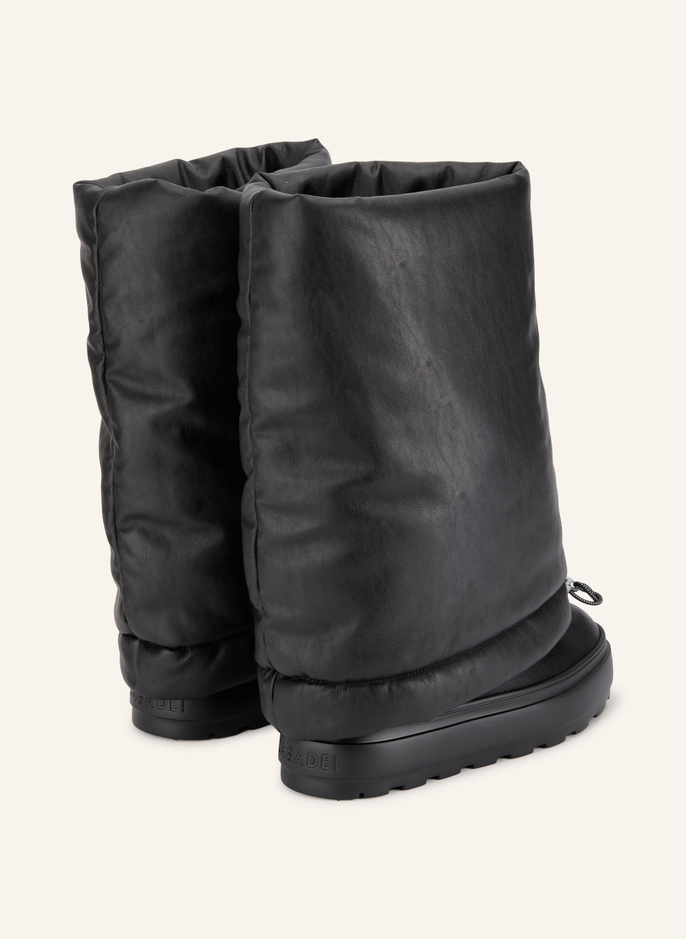 CASADEI Plateau-Boots COURTNEY: ZWART