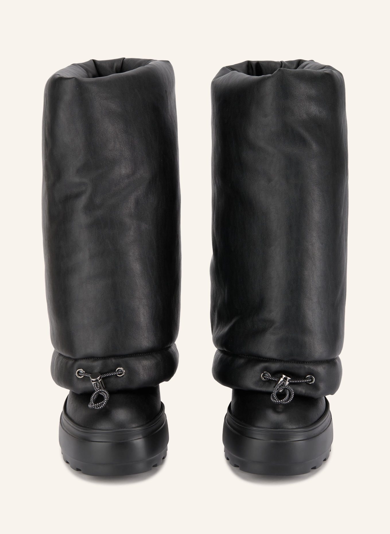 CASADEI Plateau-Boots COURTNEY: ZWART