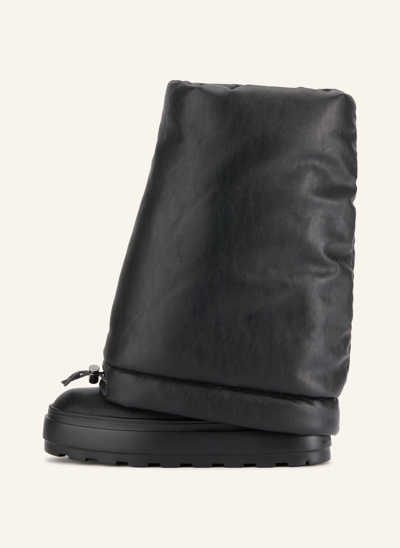 CASADEI Plateau-Boots COURTNEY: ZWART