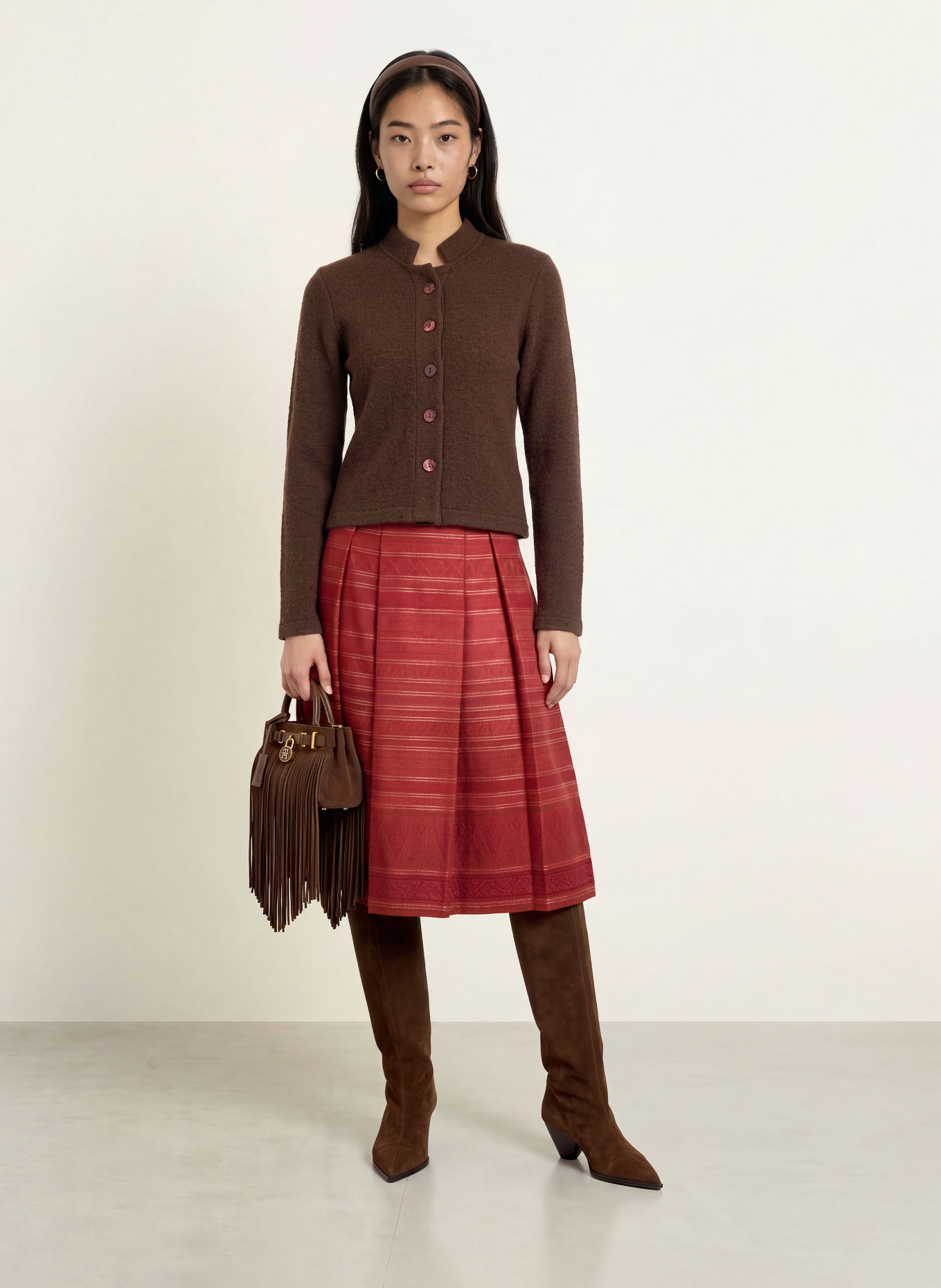 Hammerschmid Traditionele rok KEMPTEN: ROOD / LICHTROOD / DONKERROOD