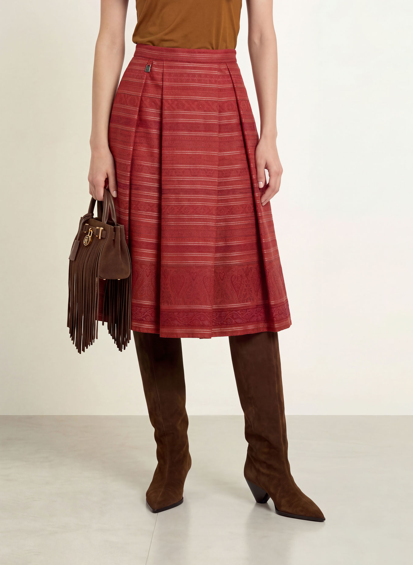 Hammerschmid Traditionele rok KEMPTEN: ROOD / LICHTROOD / DONKERROOD