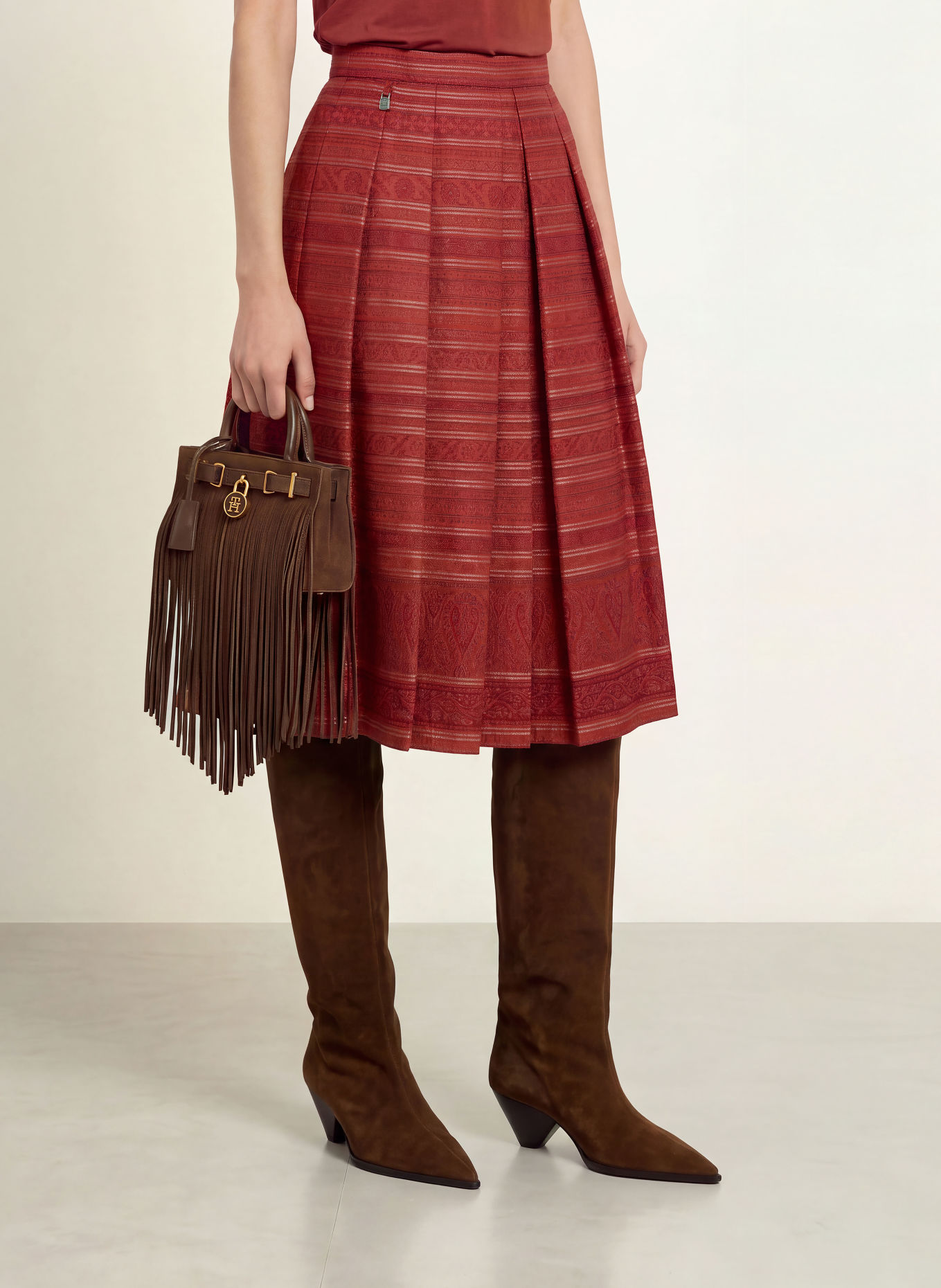Hammerschmid Traditionele rok KEMPTEN: ROOD / LICHTROOD / DONKERROOD
