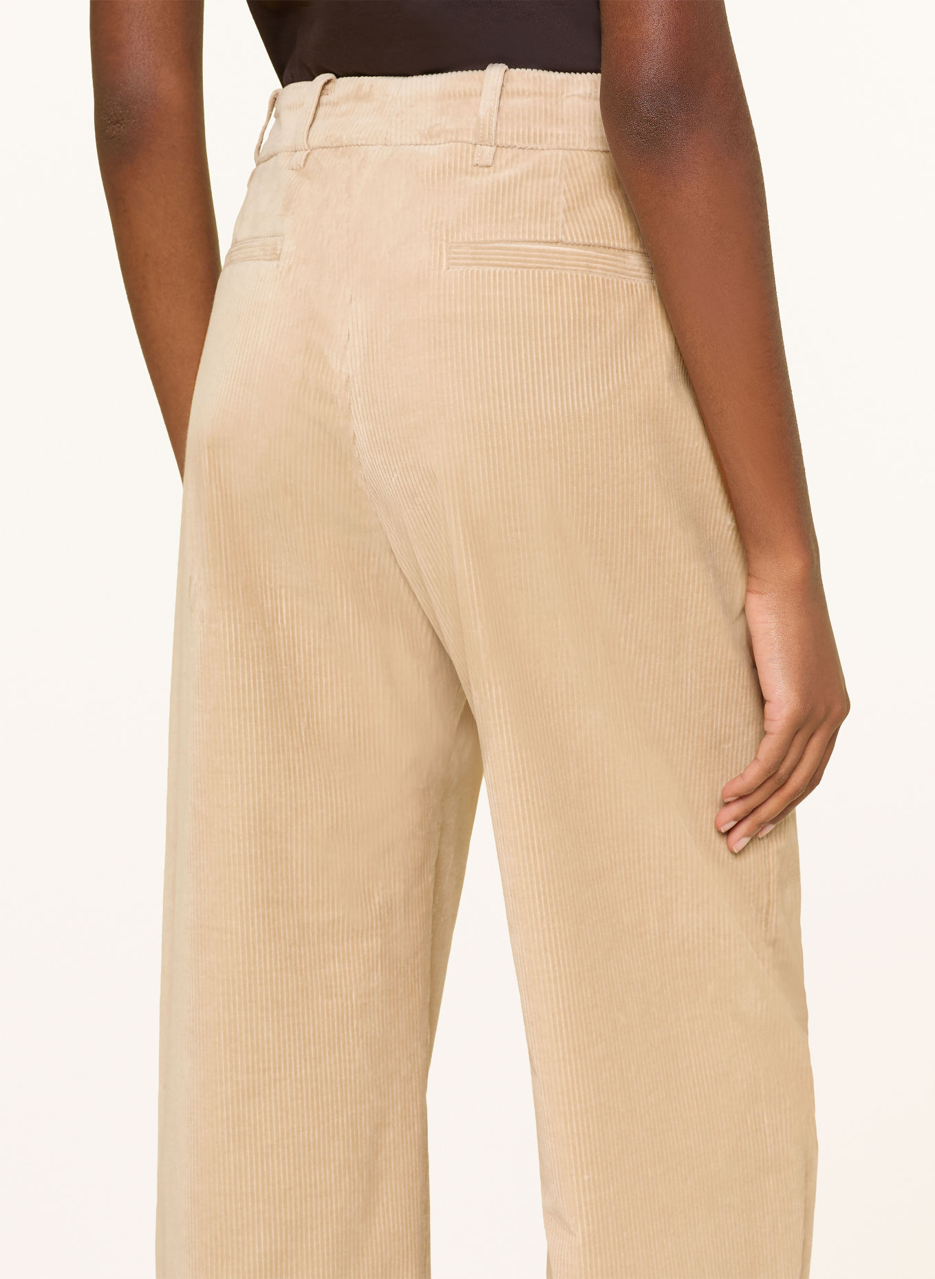 windsor. Pantalon en velours côtelé: CHAMEAU