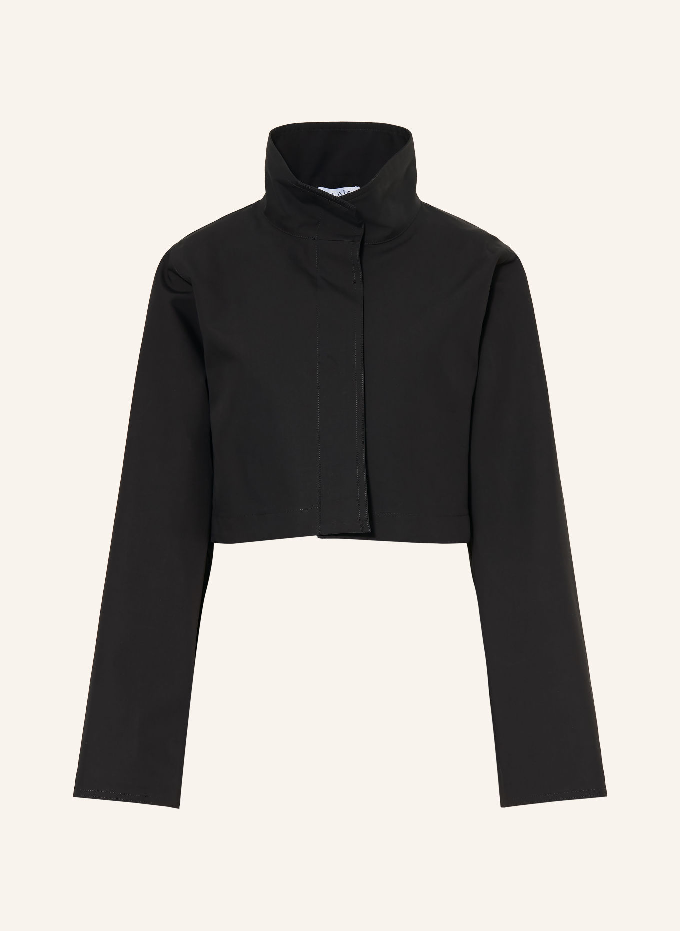 ALAÏA Kort model jas: ZWART