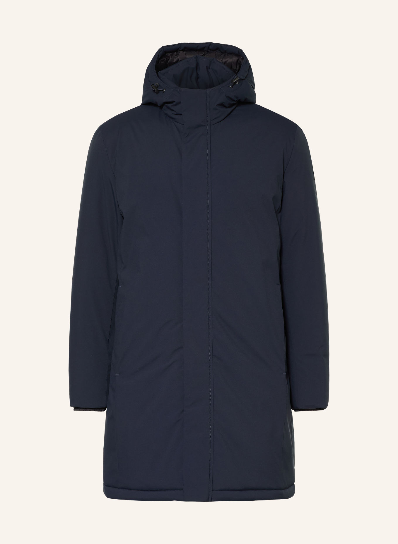BOSS Manteau CRAULER: BLEU FONCÉ