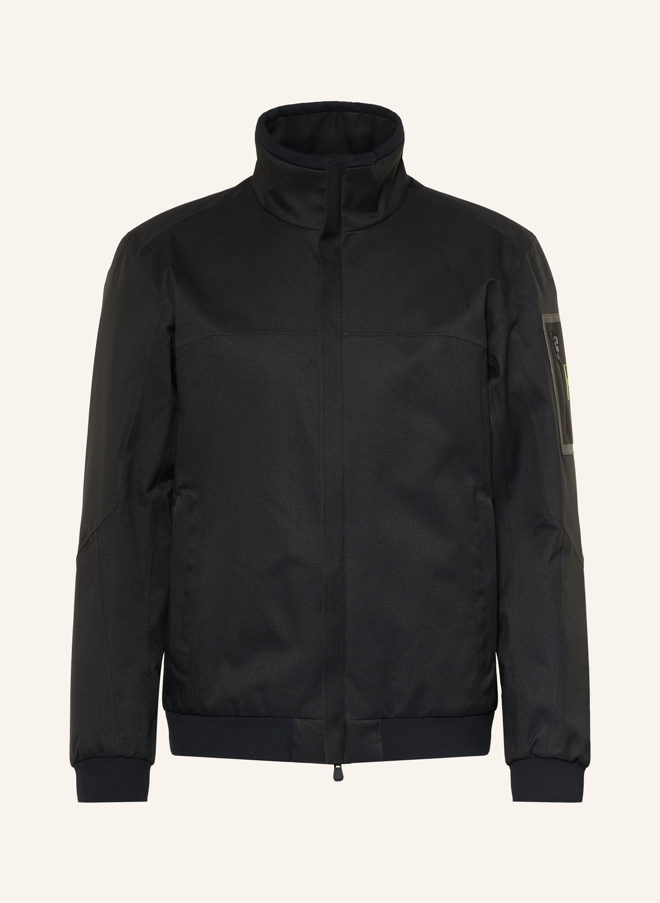 BOSS HEXATECH Bomber jacket: BLACK