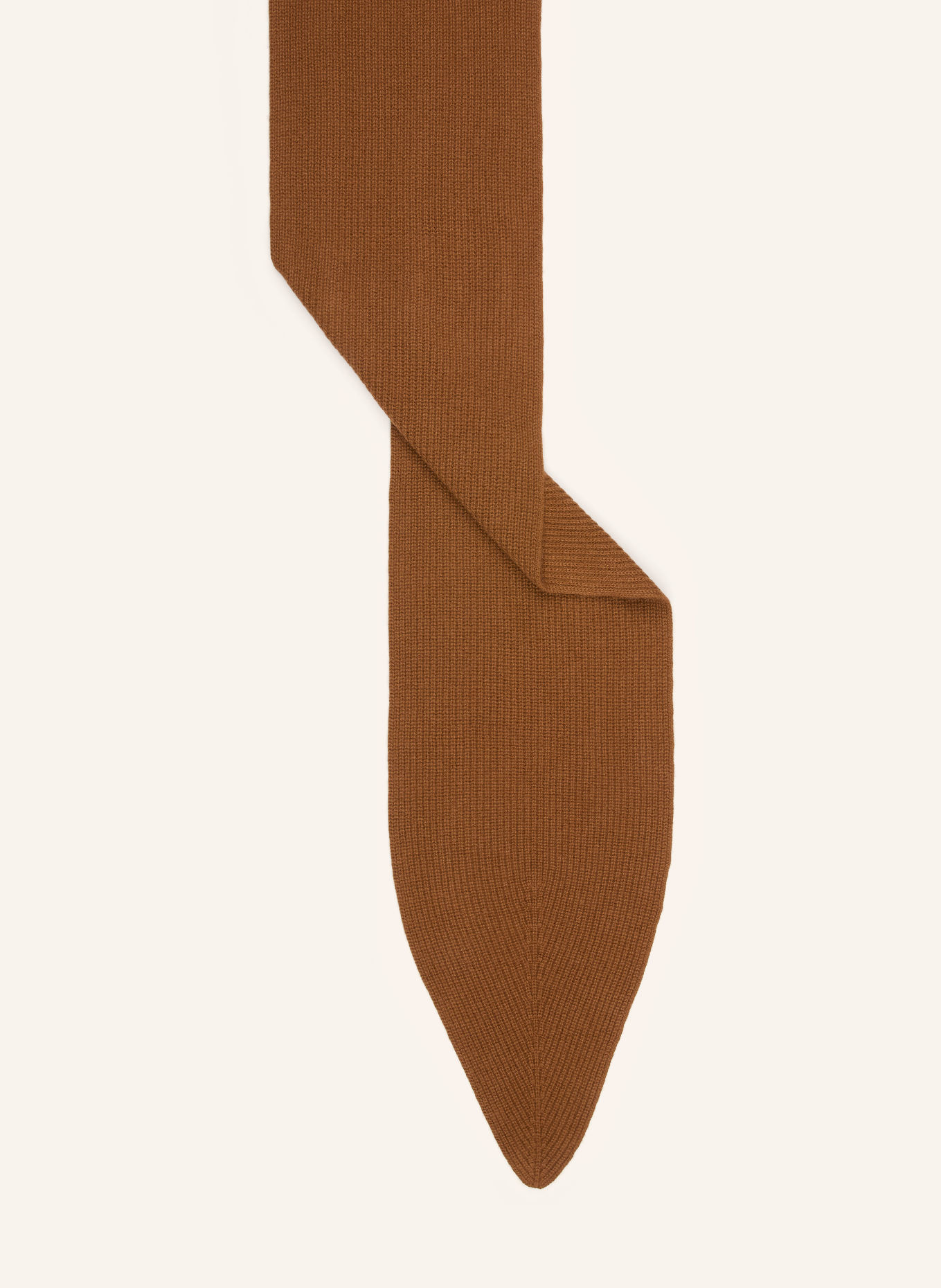 windsor. Cashmere Scarf: BROWN