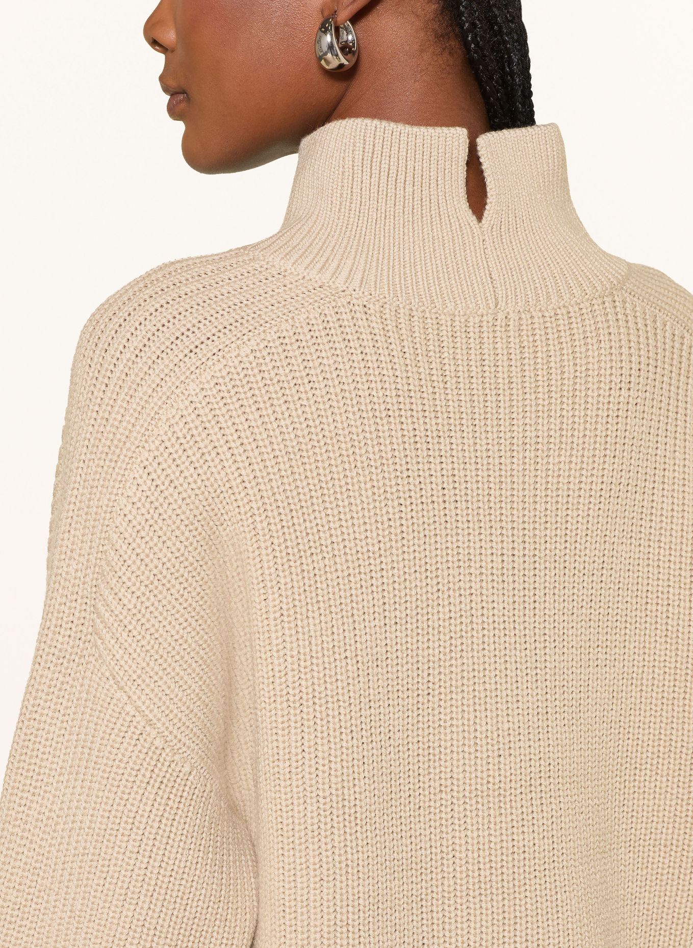 windsor. Merino Wool Sweaters: BEIGE