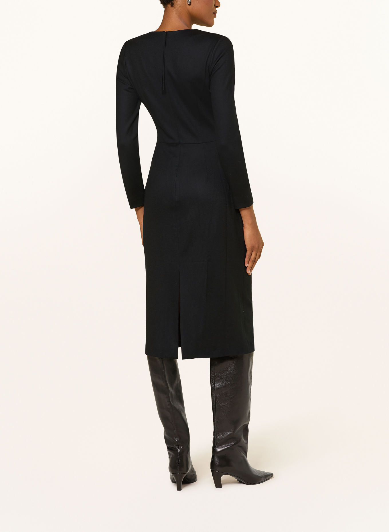 windsor. Jersey dress: BLACK