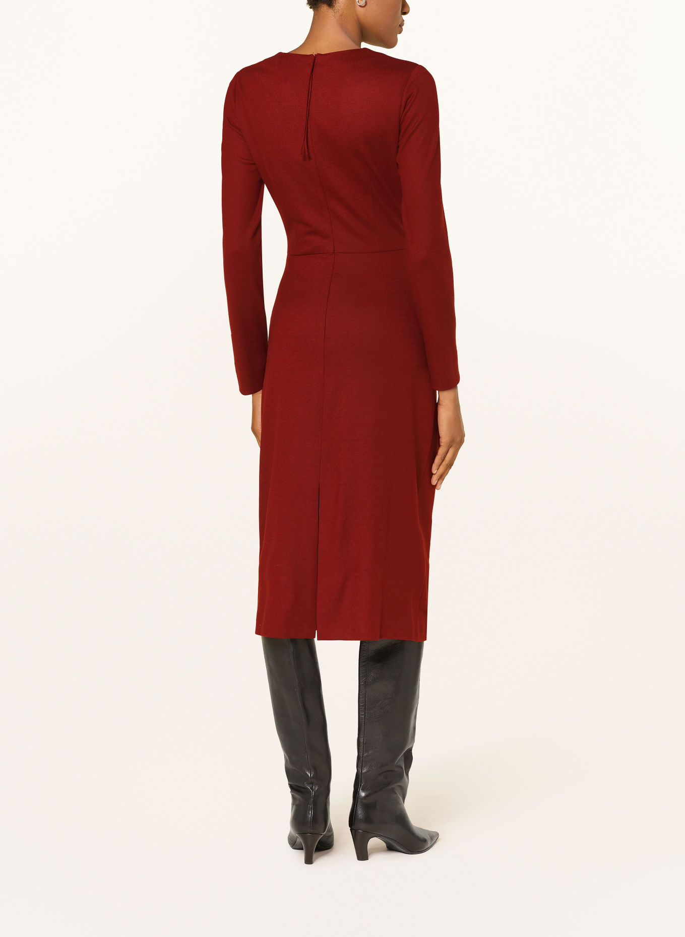 windsor. Jerseykleid: DUNKELROT