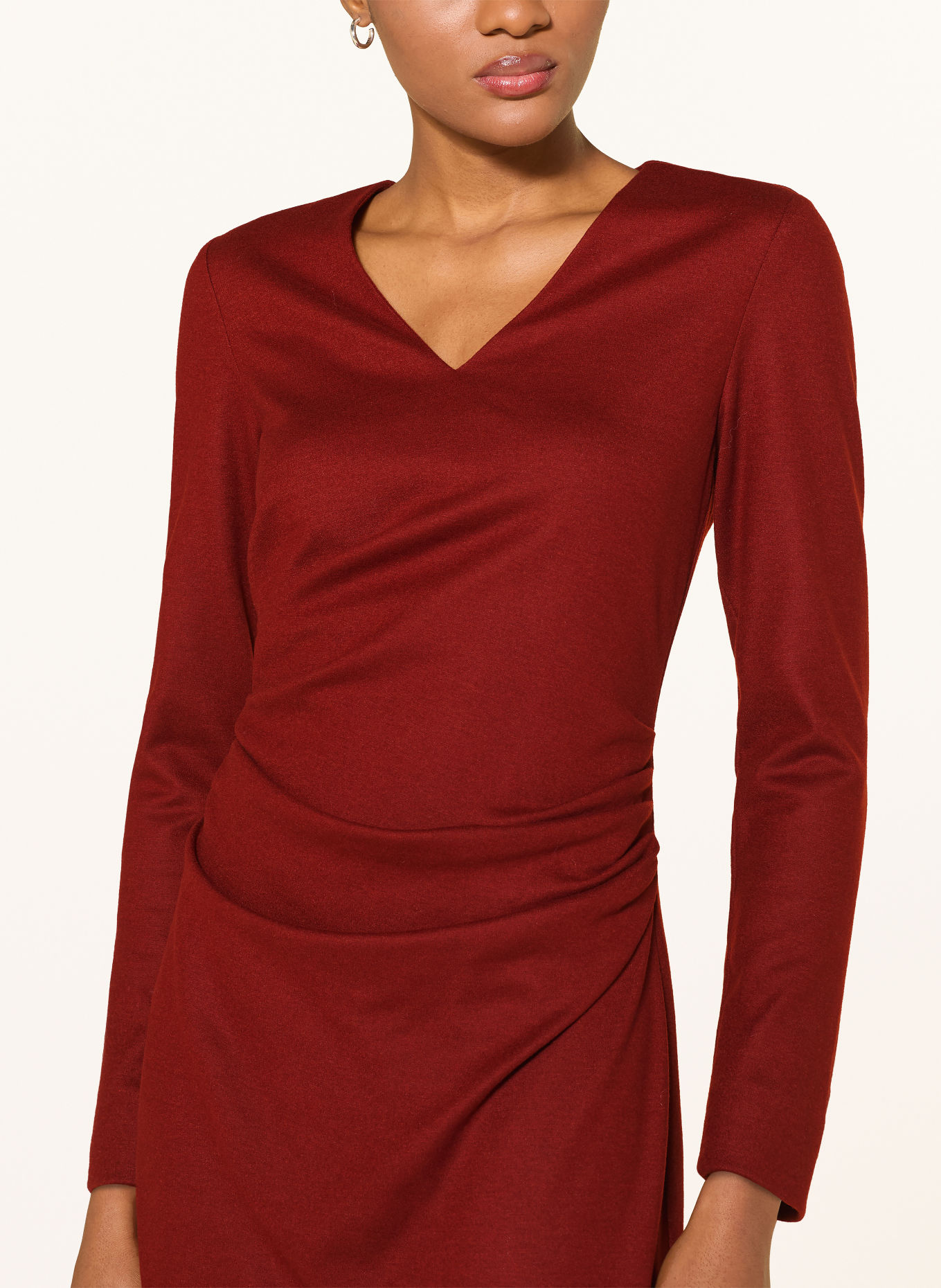 windsor. Jerseykleid: DUNKELROT