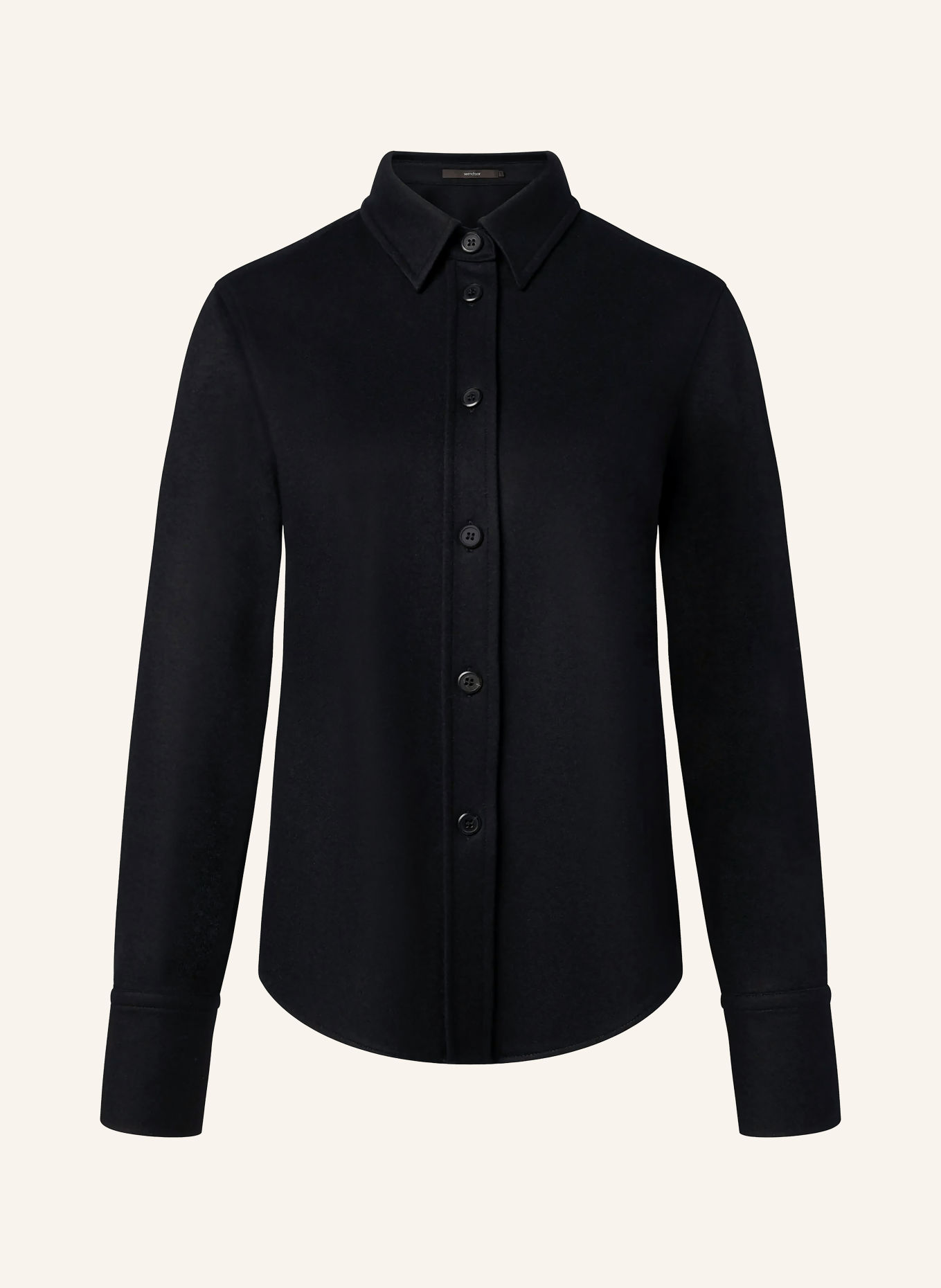 windsor. Jersey shirt blouse: BLACK