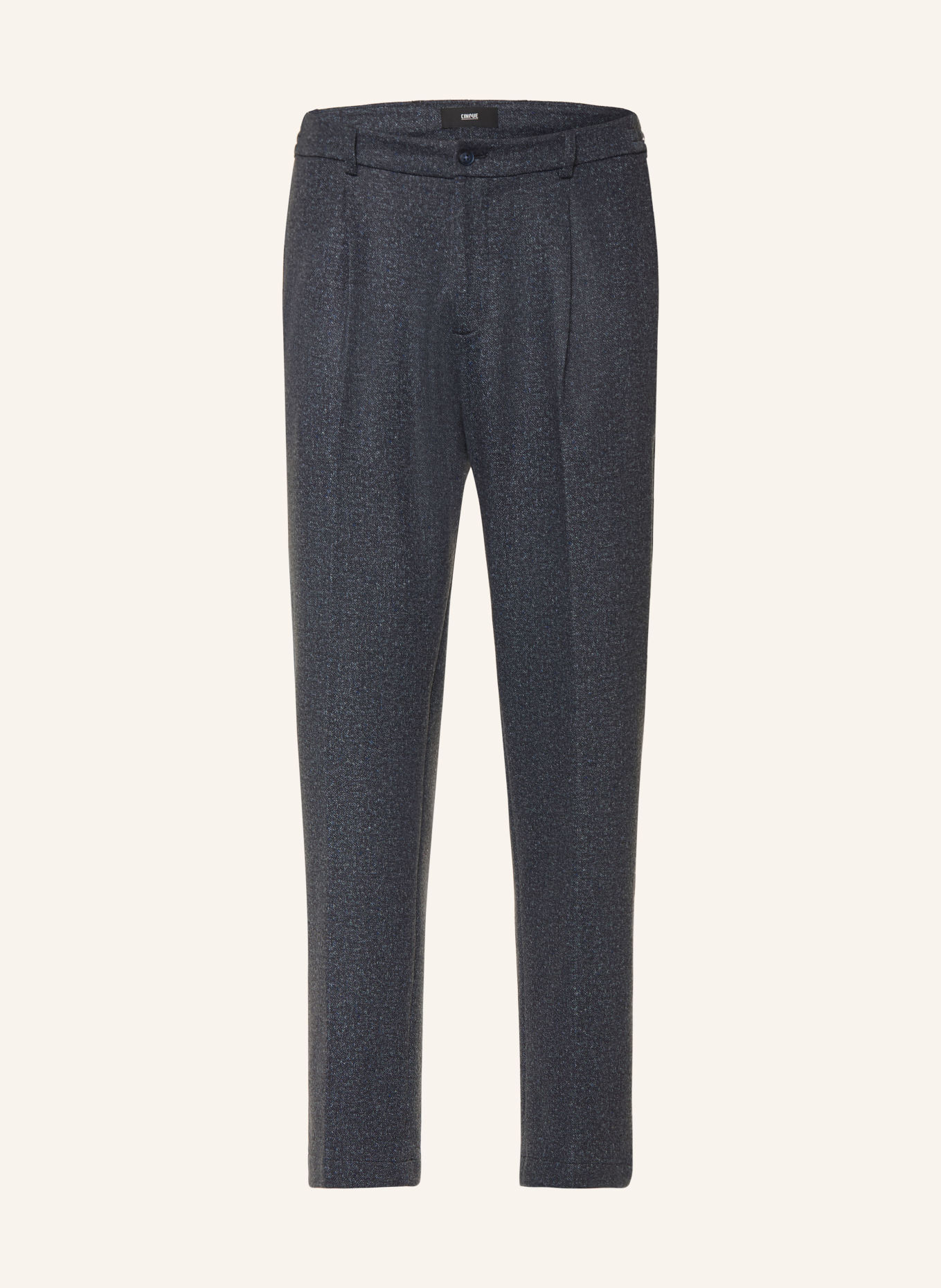 CINQUE CILETO Relaxed Fit Jersey Suit Trousers: 69 DUNKELBLAU