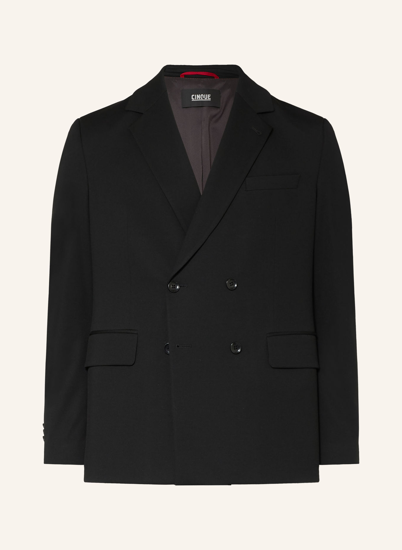 CINQUE Kostymkavaj CIDOUBLE Slim Fit: 99 SCHWARZ