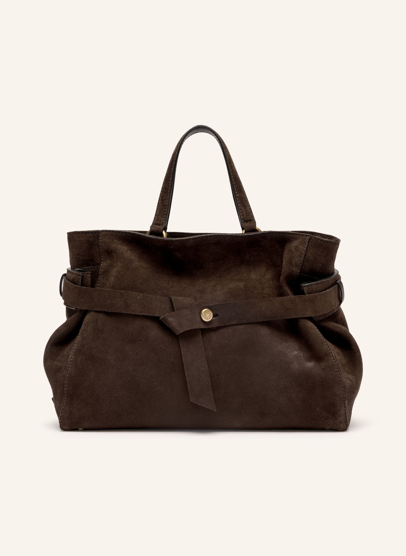 GIANNI CHIARINI Sac cabas MIRANDA EXTRA LARGE: MARRON FONCÉ