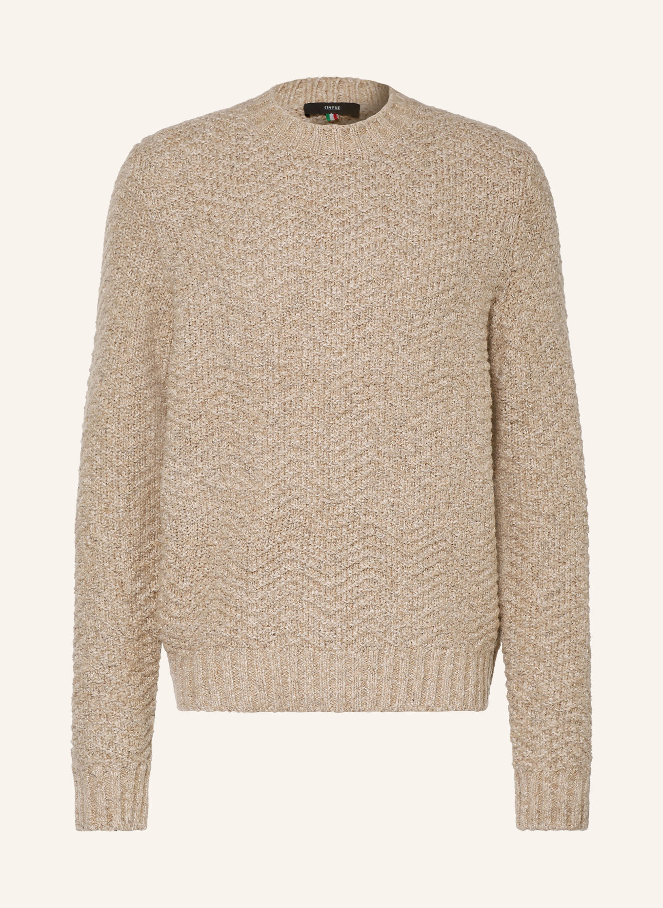 CINQUE Pullover CIZUC: HELLBRAUN