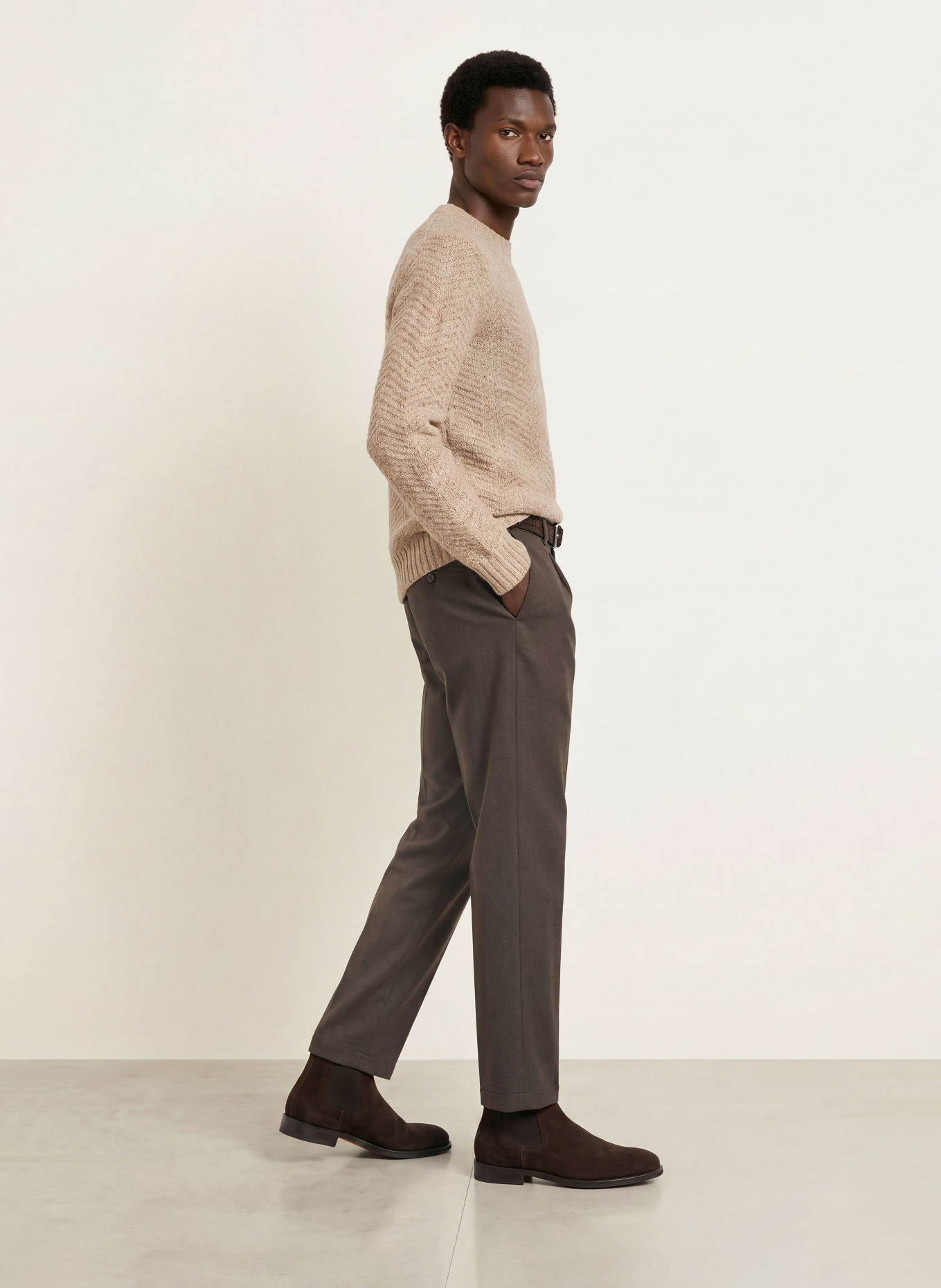 CINQUE Pullover CIZUC: HELLBRAUN