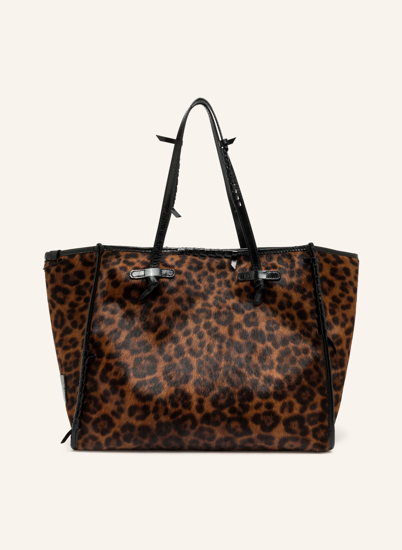 GIANNI CHIARINI Shoppers MARCELLA: BRUIN / ZWART